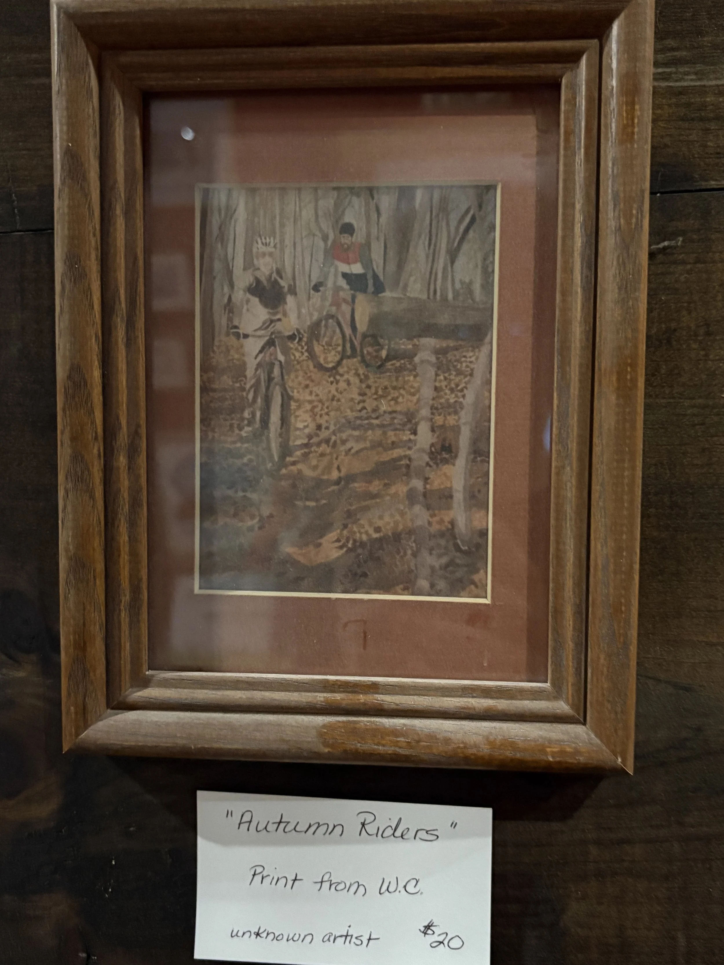 Framed Print of 'Autumn Riders' by WC