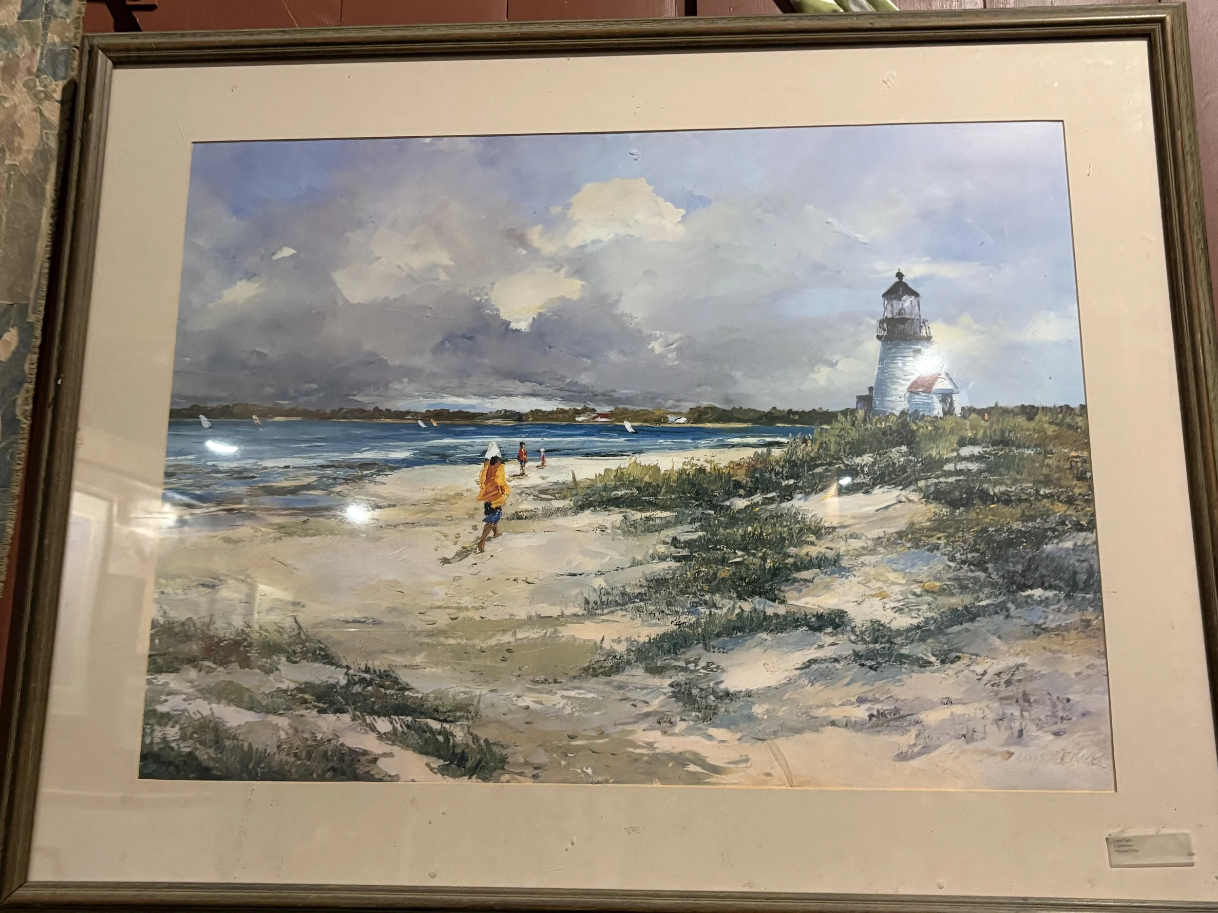 Serenity by the Lighthouse - Giclée Print