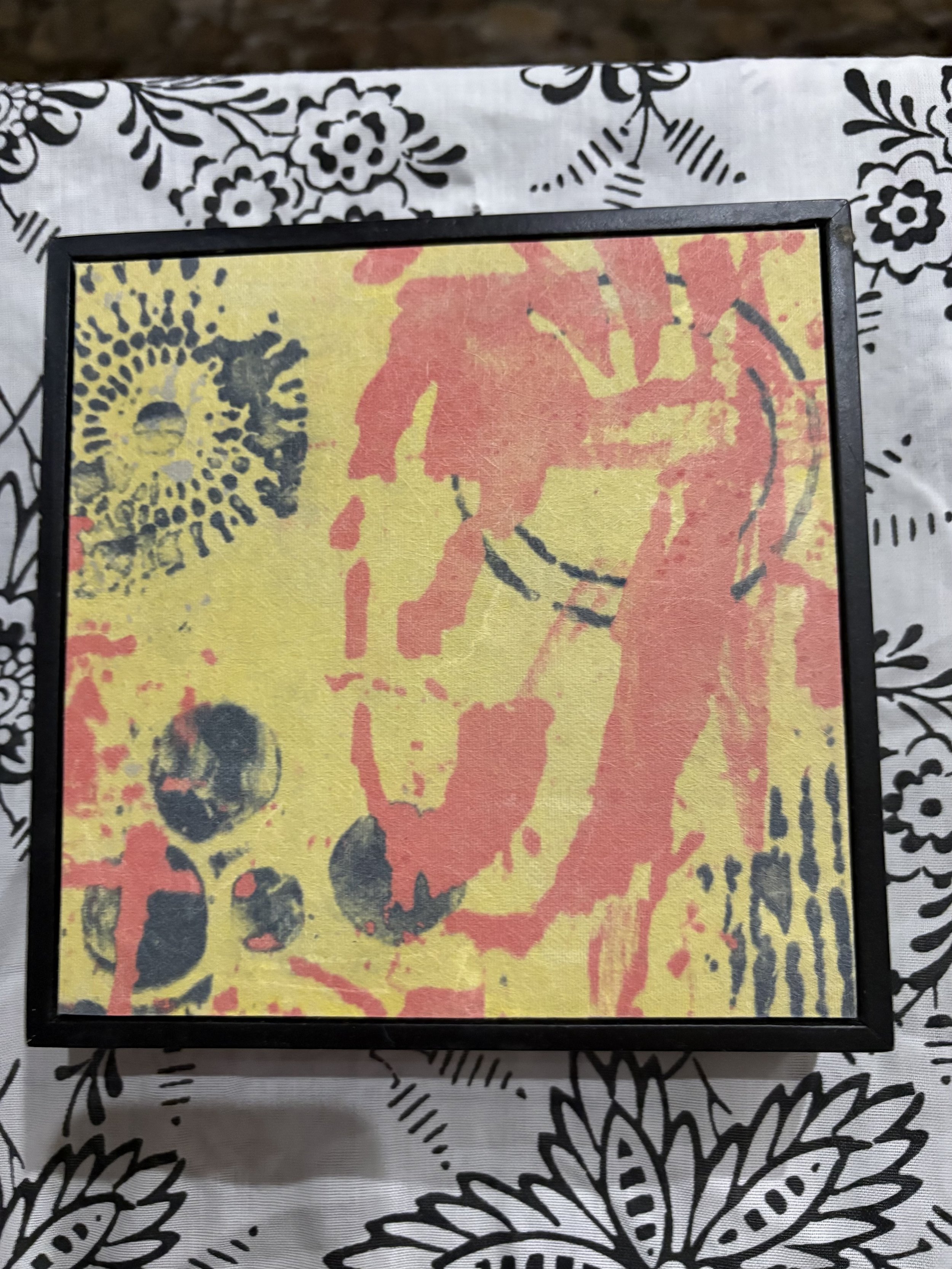 Stephen Koelsh 6x6 Abstract Art Print