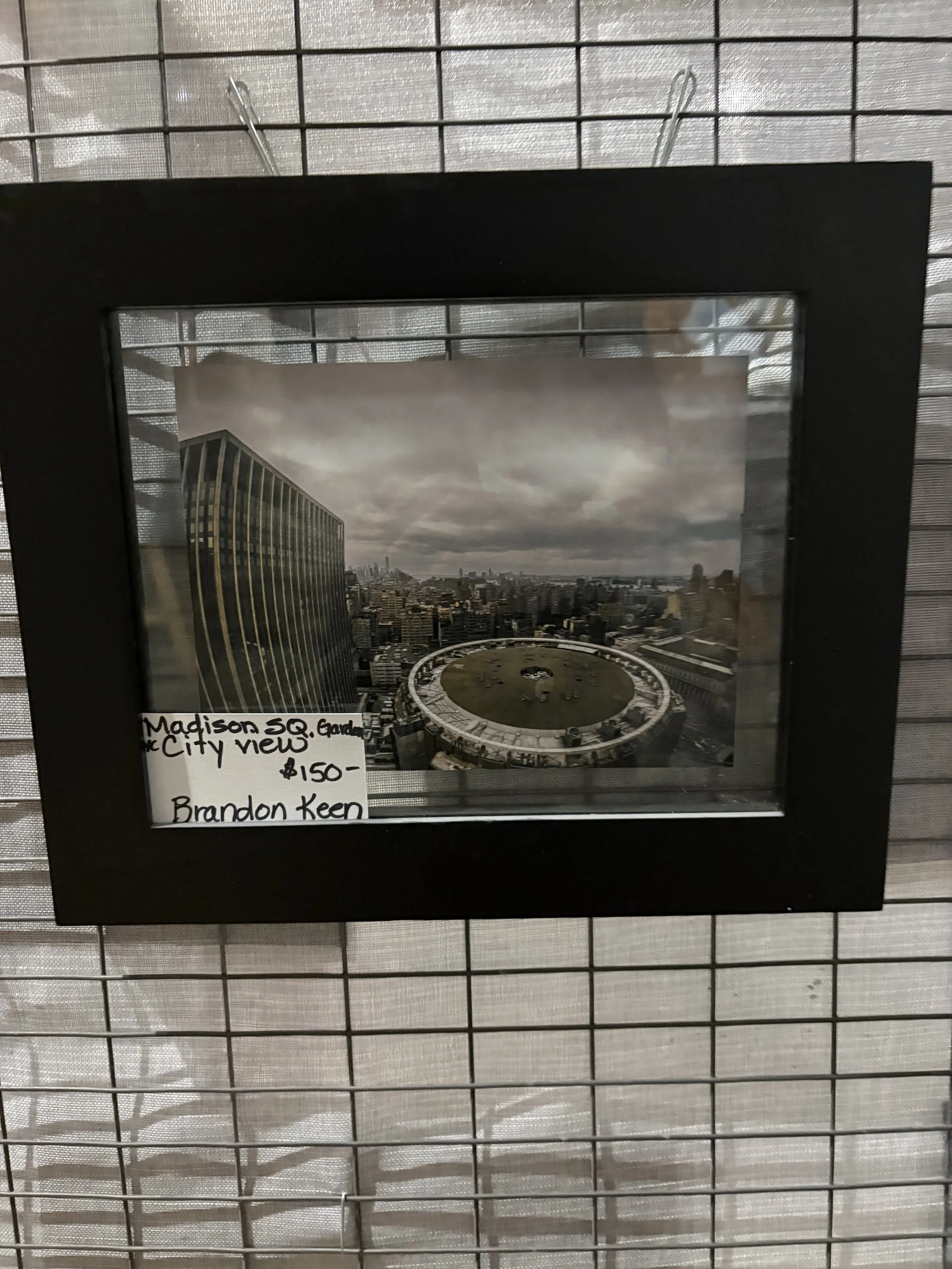 Madison Square Garden Cityscape Framed Photo