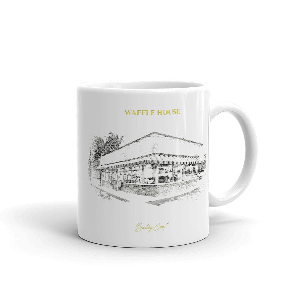 WAFFLE HOUSE COFFEE 10oz Heavy Ceramic Coffee Tea Mug