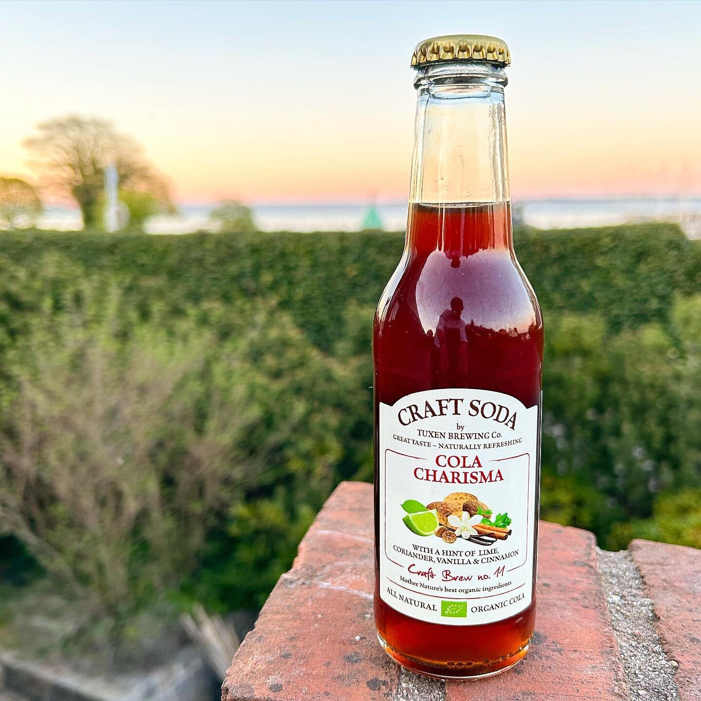 Fresh batch COLA CHARISMA &hellip; An organic craft brewed cola taste experience out of this world. Cheers! 💚😋 www.craftsoda.dk @craft.soda #gourmetsoda #nonalcoholicdrink #craftsoda  #organic #madeindenmark #tuxenbrewingcompany