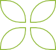Green Four Leaf Icon