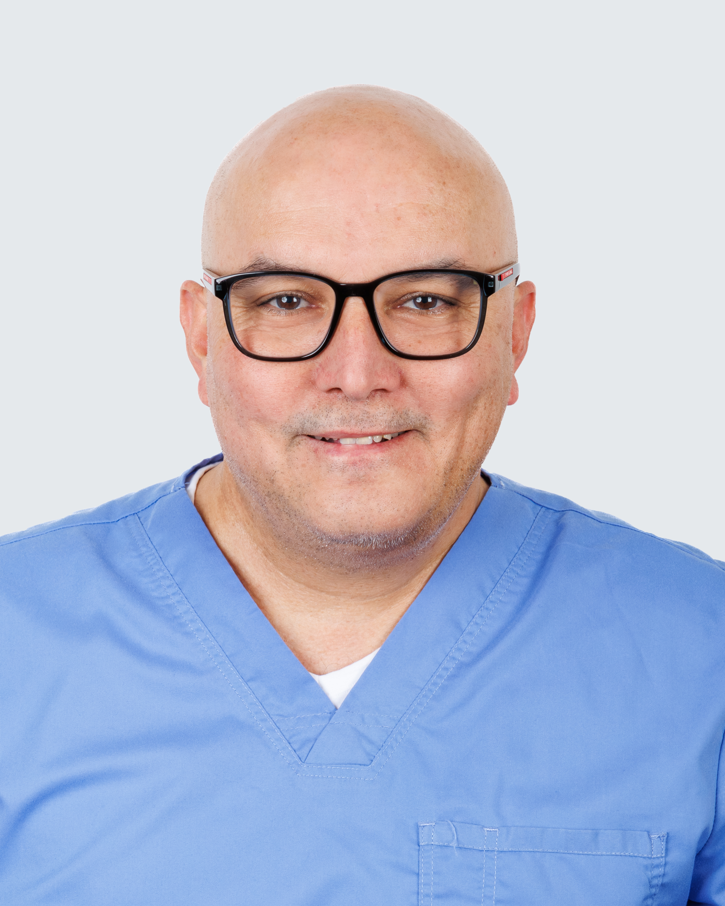 A headshot photo of Wajid A., BonLeven EEG Technician.