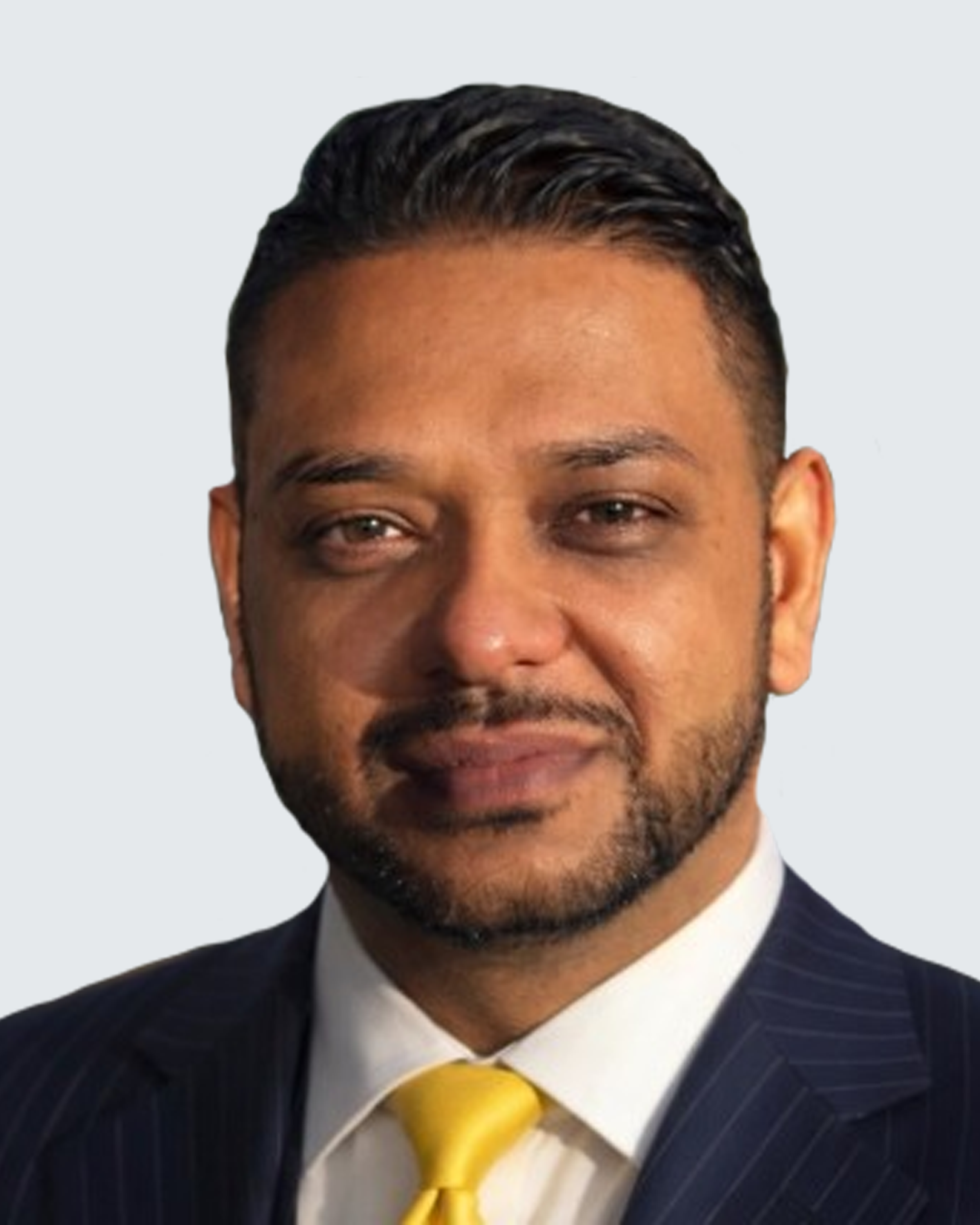 A headshot photo of BonLeven CFO, Vic Wadhwa