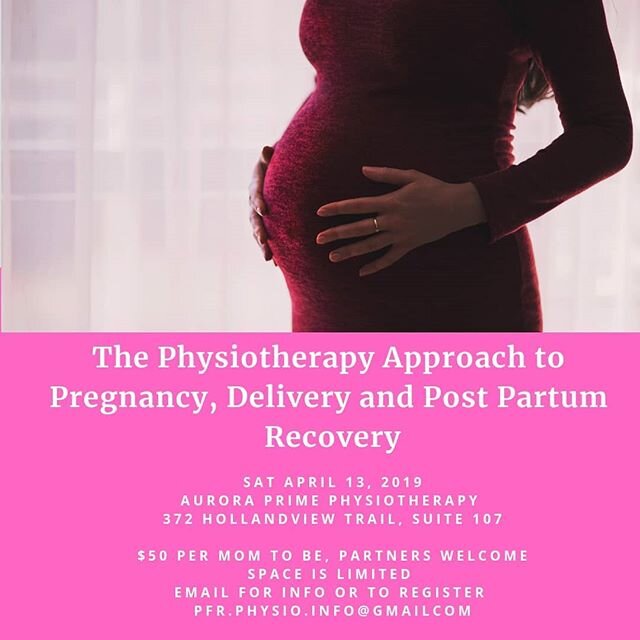 A common thing pelvic floor therapists hear is that their patients &quot;wish they would have known&quot;, so we decided to run a program that is all about informing new moms to be about their pelvic floor during pregnancy and beyond. DM or email if 