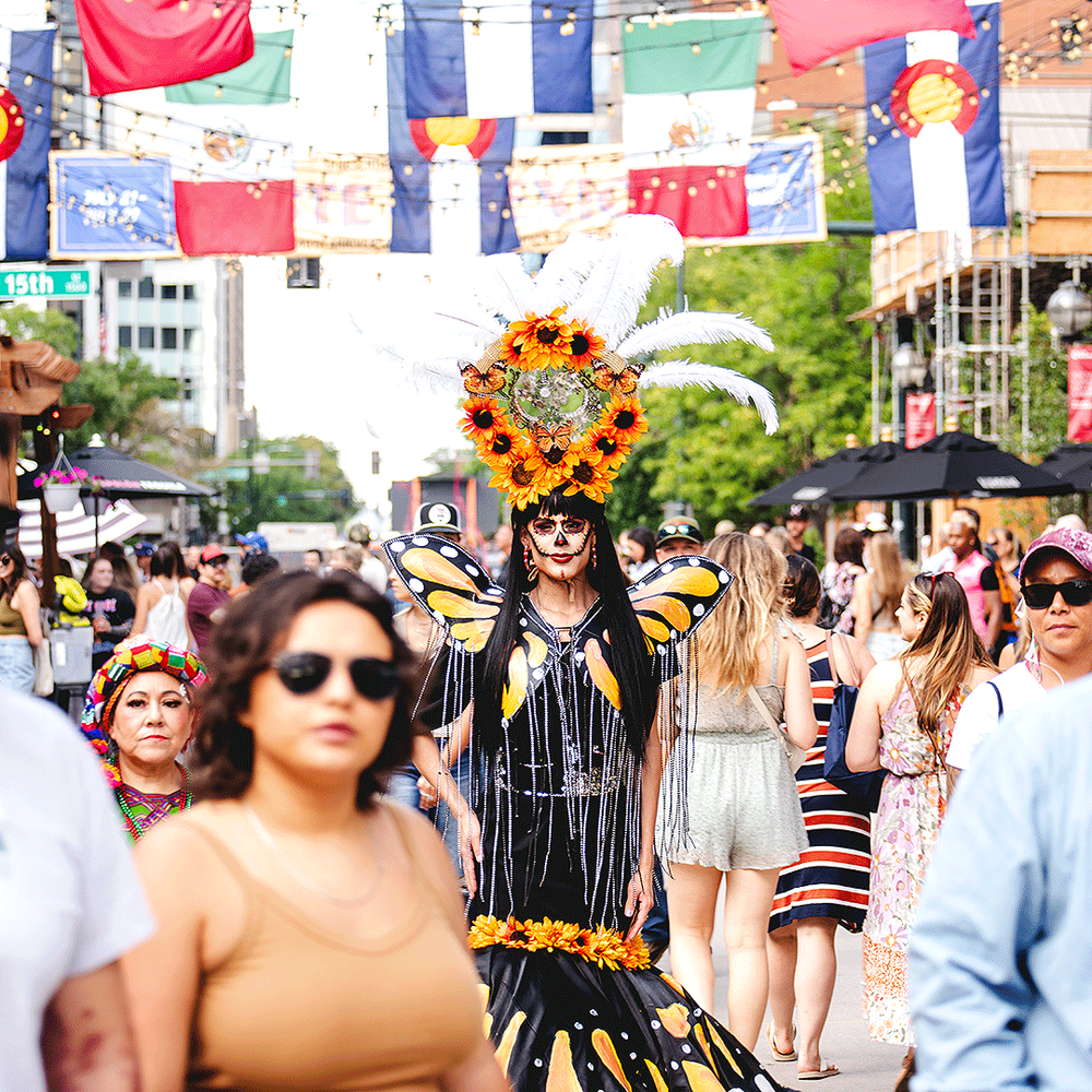 Taste of Mexico hosted on Larimer Square in July 2022. 