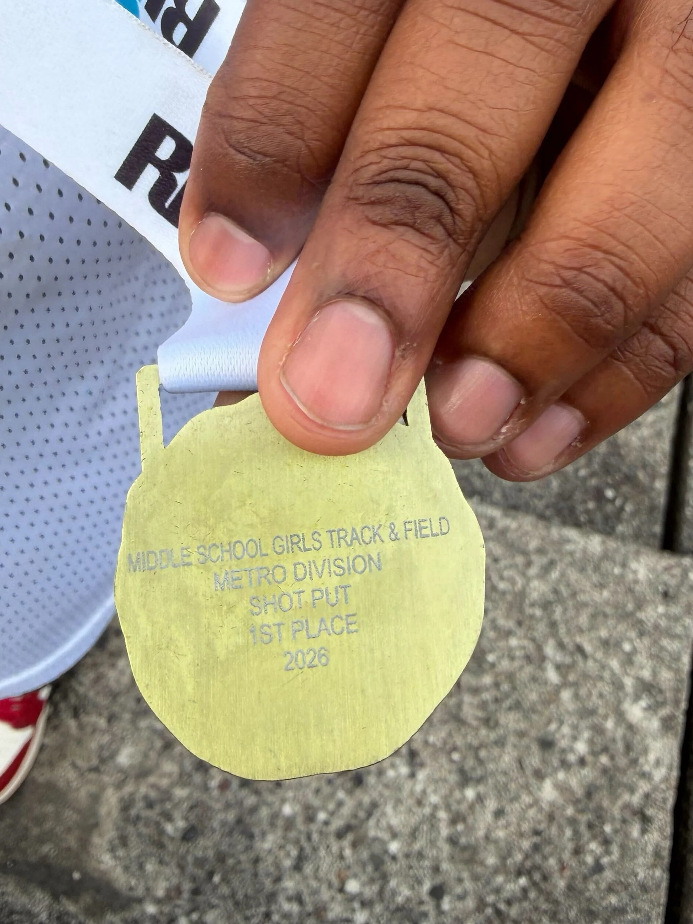Ziyonna- Shot Put Division Champion! 👟

#rhodeisland #runri #track #middleschool