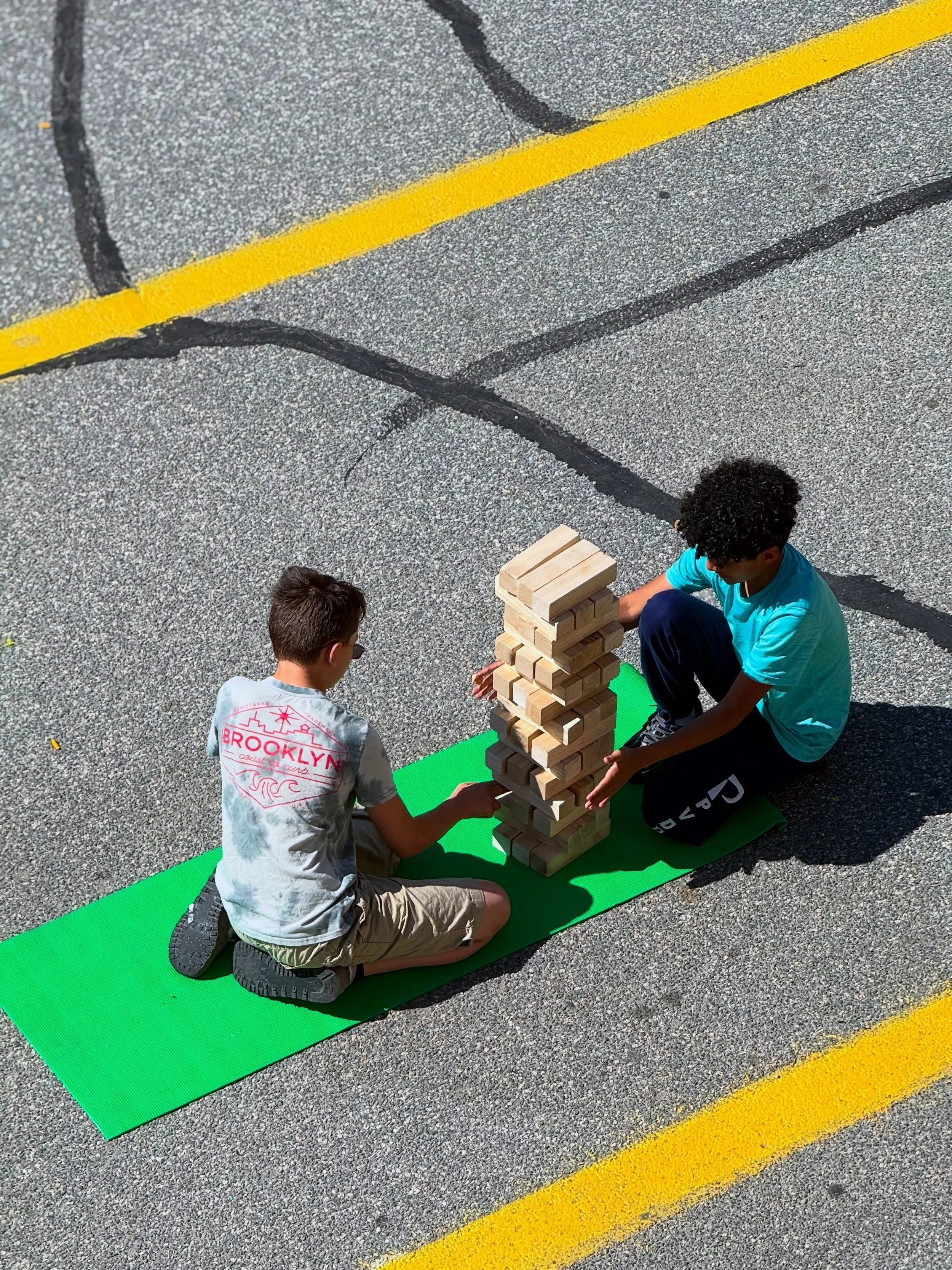 Jenga today during creative prep! 

#providence #westend #middleschool #providenceschools