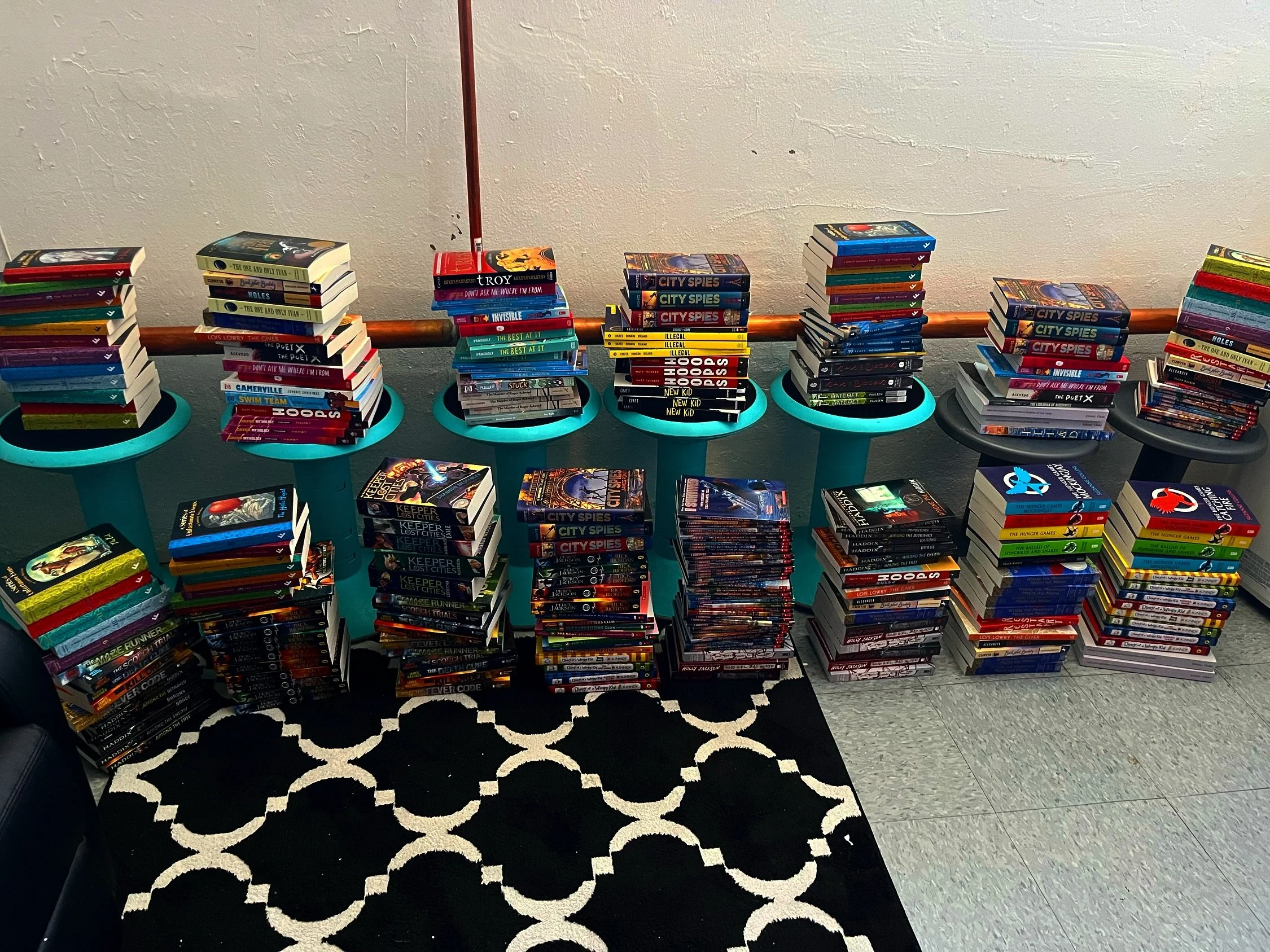 New additions to our school library ❤️🦖