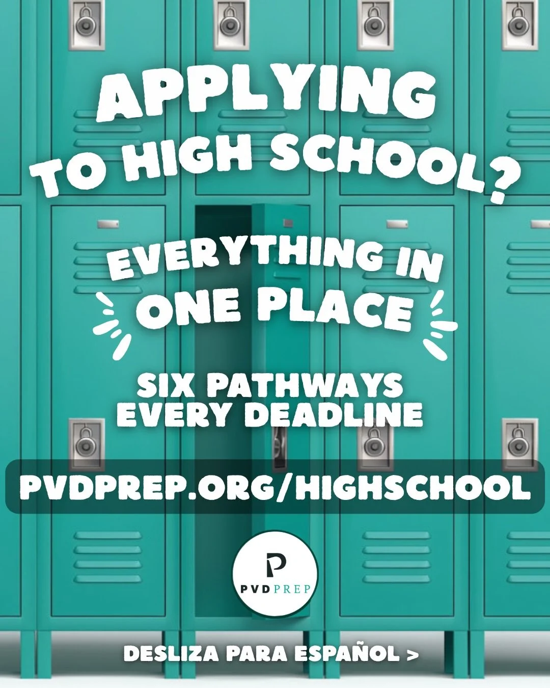 Six ways into high school in Providence &mdash; Classical, Davies, Providence CTE, the district lottery, charter, and private and Catholic schools. Each with its own deadlines, exams, and way of deciding who gets in.

All of it is now on one page: pv