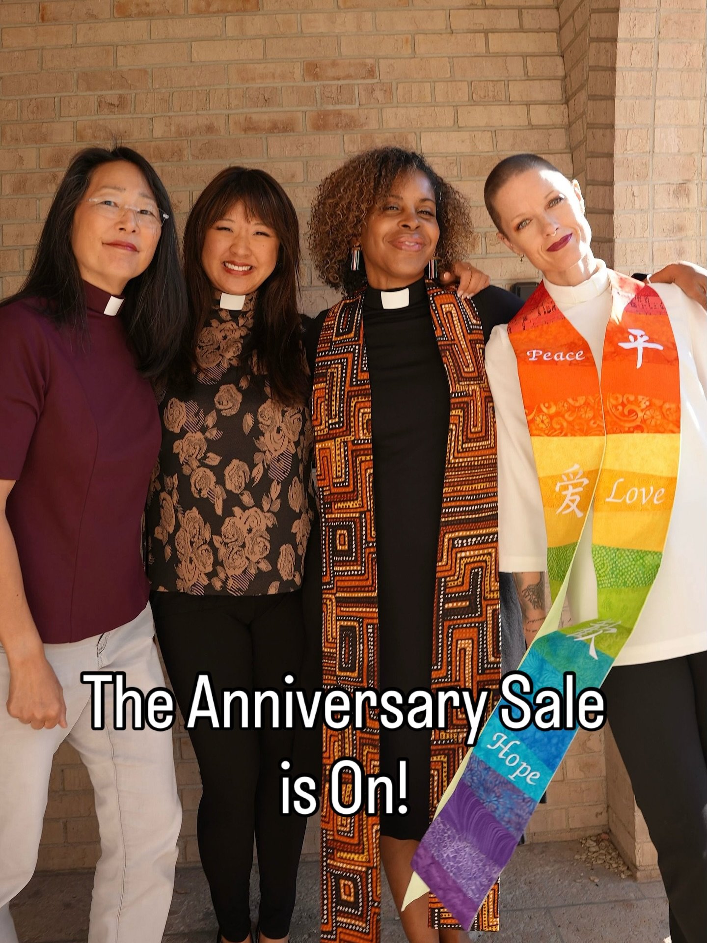 Celebrating Five Years Together With an Anniversary Sale.
 
$20 off (all garments) for 20 days

Now through September 27th

#clergy #clergywear#clergyapparel #clergycollar #clergylife #clericalcollar #clergywomen #femaleclergy #femalepastor #femalepa