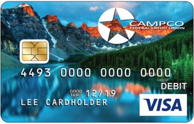Mountains Debit Card