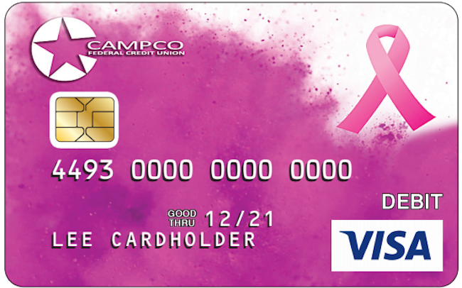 Breast Cancer Debit Card