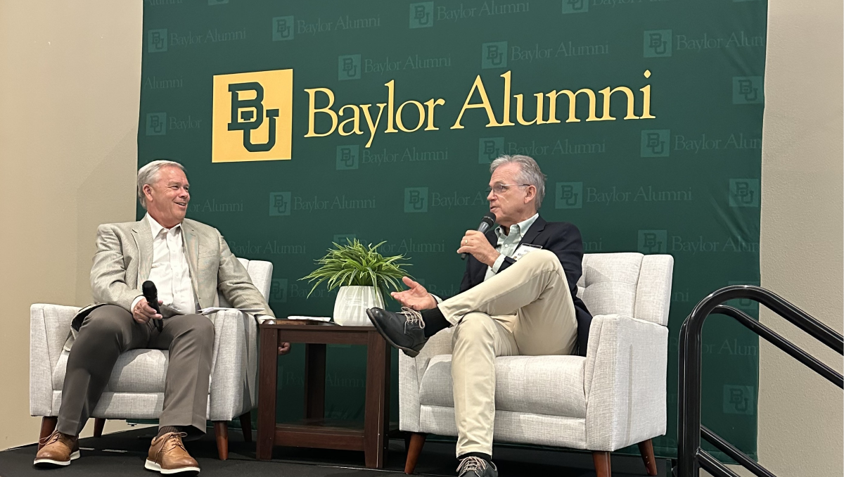 1st University Credit Union Sponsors Baylor Alumni “Lunch with a Legend” Featuring Mike McGraw