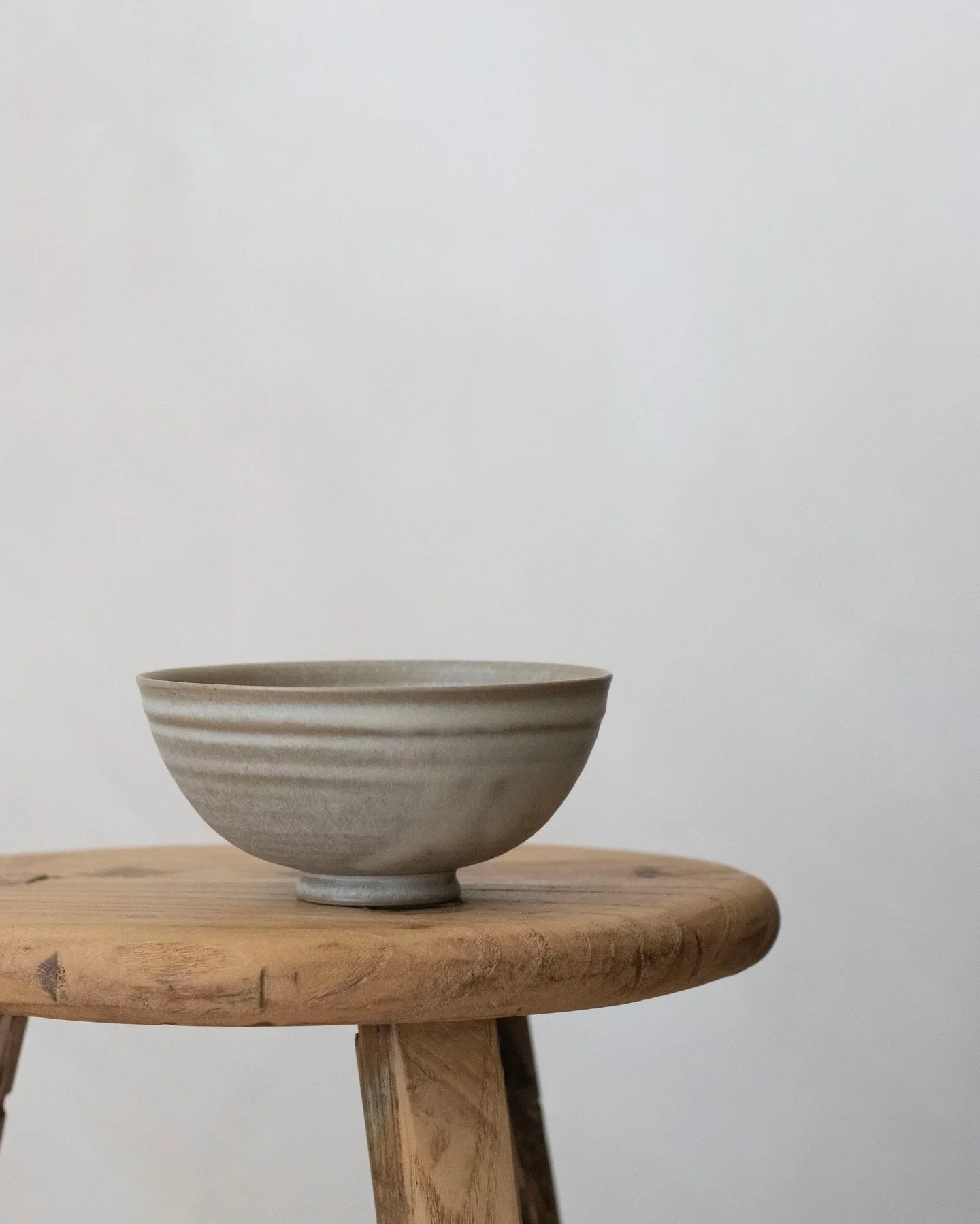 These footed bowls have been part of every one my collections apart from one. This one launching next week will be my 16th collection in the 4 and a bit years I have been making as a full time ceramicist, and after making hundreds of these bowls in t