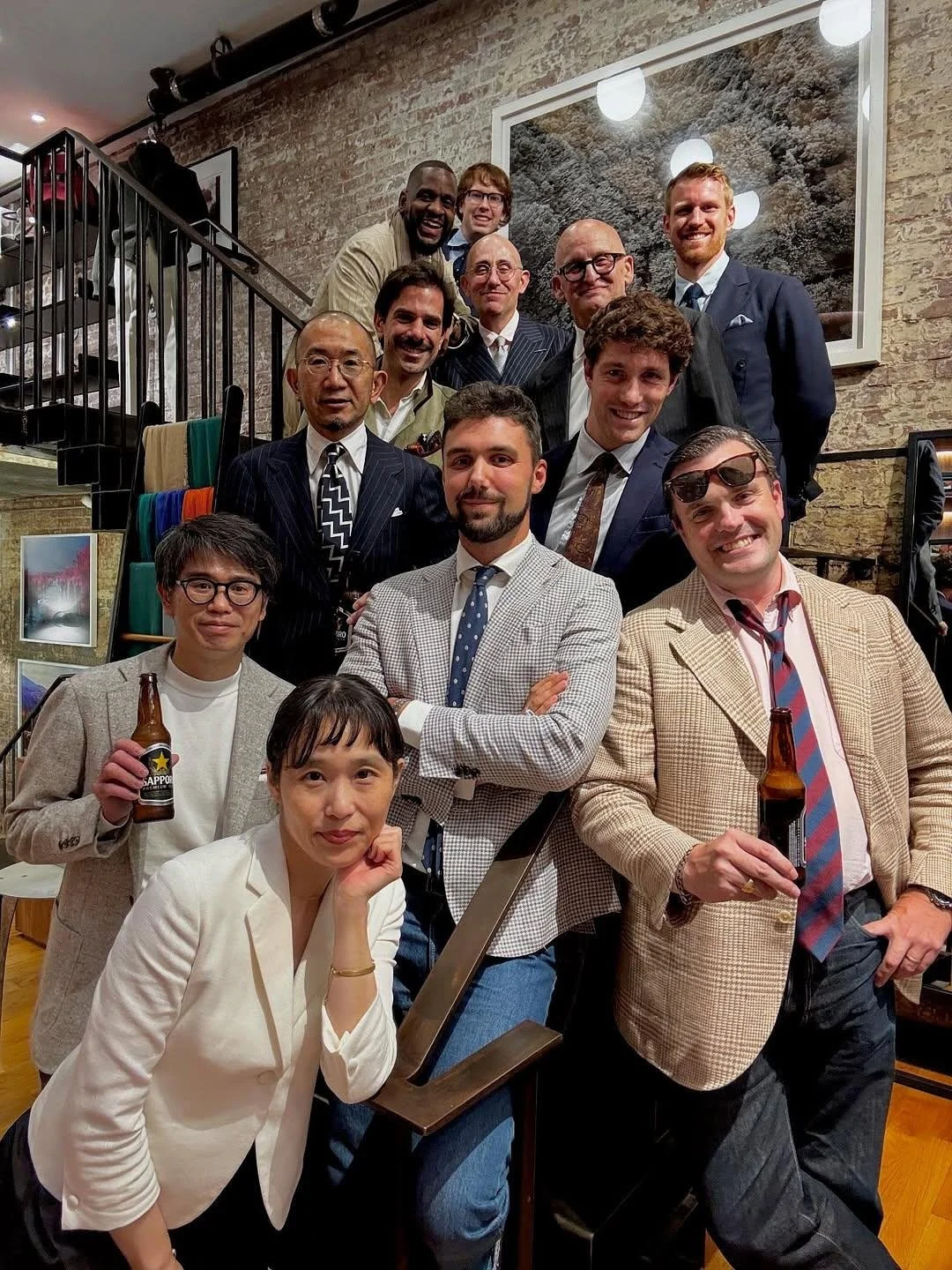 That&rsquo;s a wrap for our 6th trunk show at @thearmourynyc ! 
//
Over the past few years The Armoury has become L&rsquo;Arte Nascosta&rsquo;s home away from home where people of like minds can meet and share their appreciation of craft, history, ar