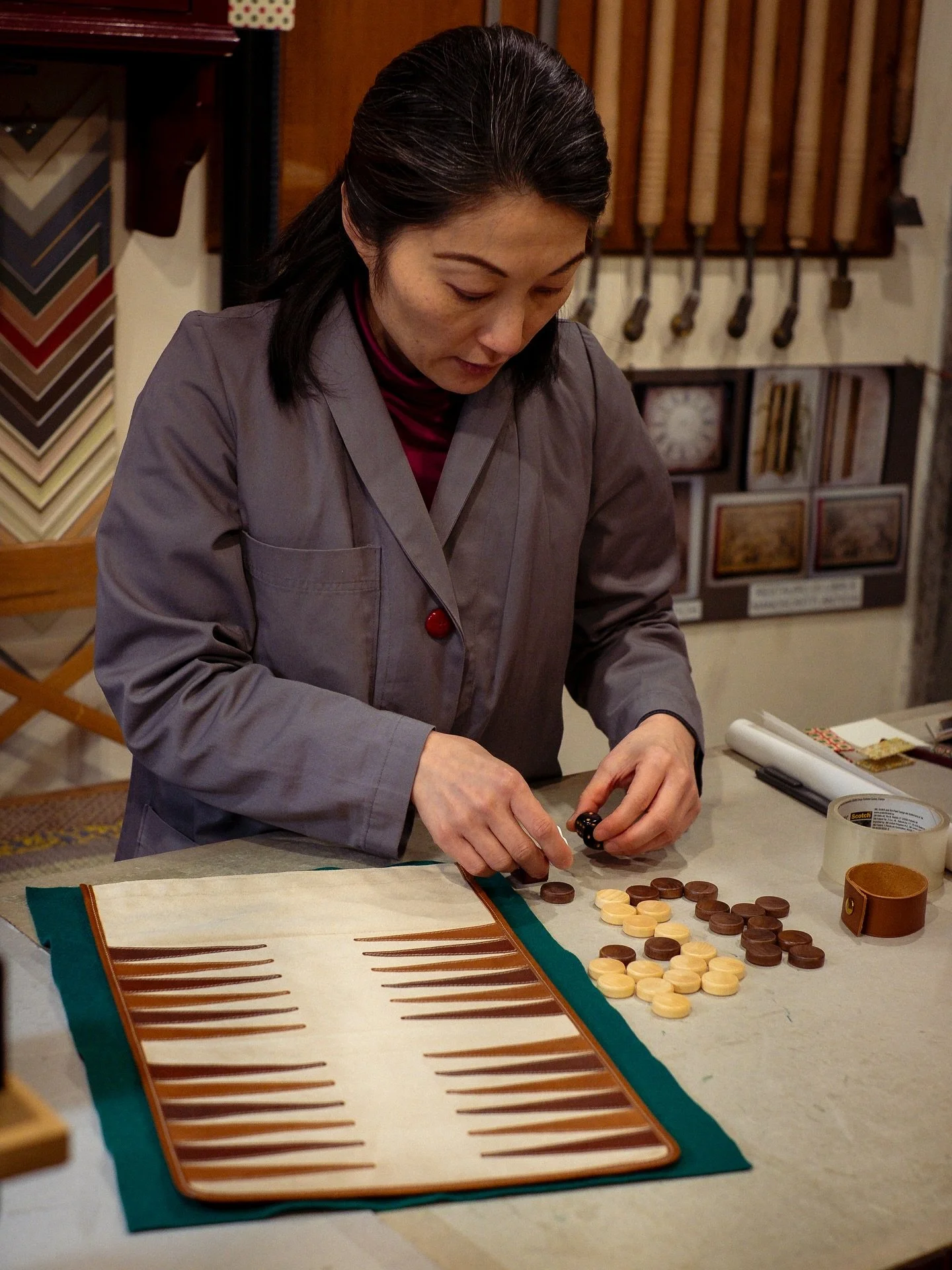 Meticulous
//
&hellip;is the word that comes to mind when I think about the work of Lapo and Michiko. Whether binding journals by hand, making backgammon sets, or building bespoke watch boxes, their meticulous attention to detail is a silent, yet uni