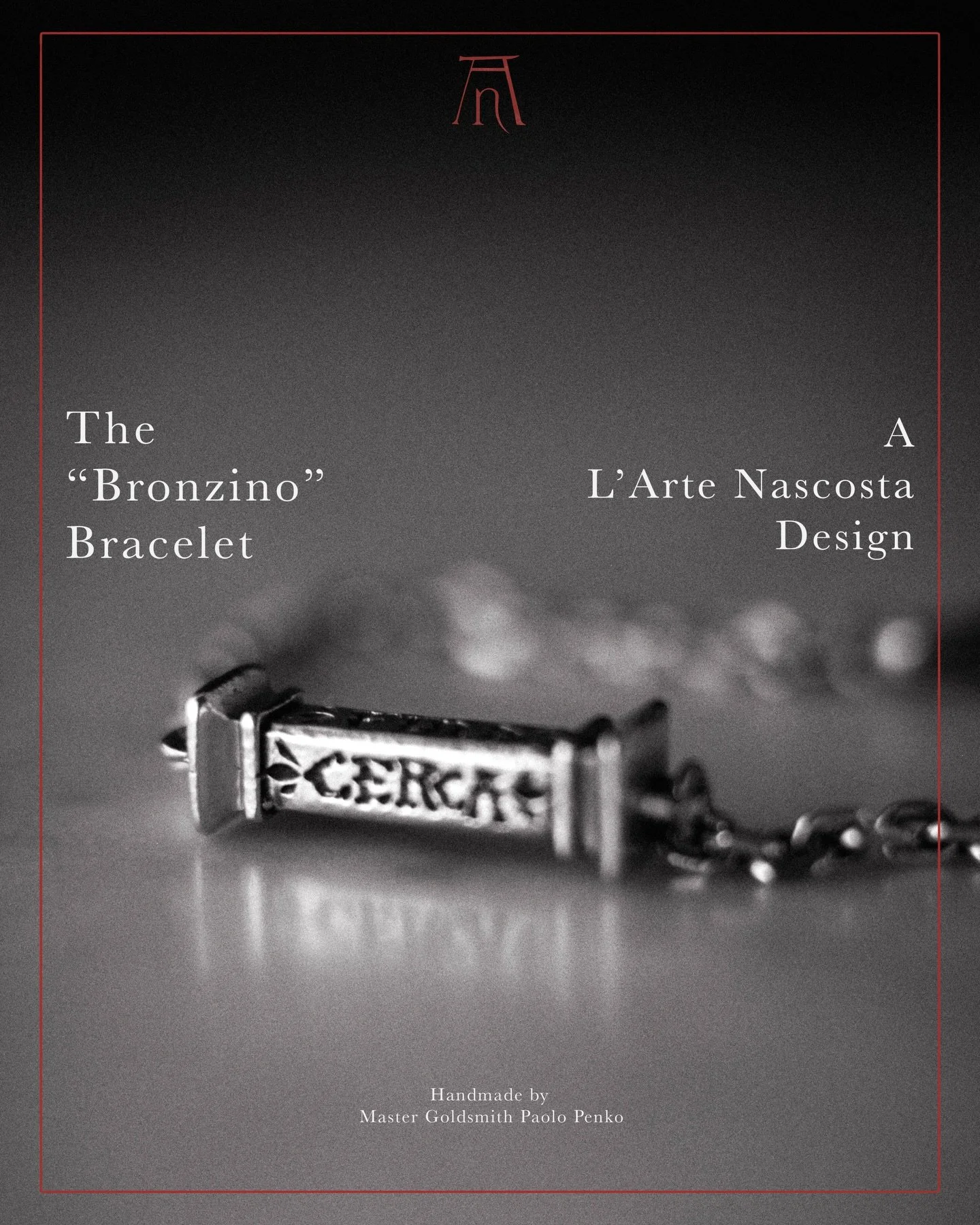 The &laquo;Bronzino&raquo; Bracelet
//
In 1545, Bronzino completed his portrait of Lucrezia Panciatichi wearing a long gold necklace with four burnished silver elements inscribed with the words &ldquo;Amour dure sans fin&rdquo; (&ldquo;love endures w
