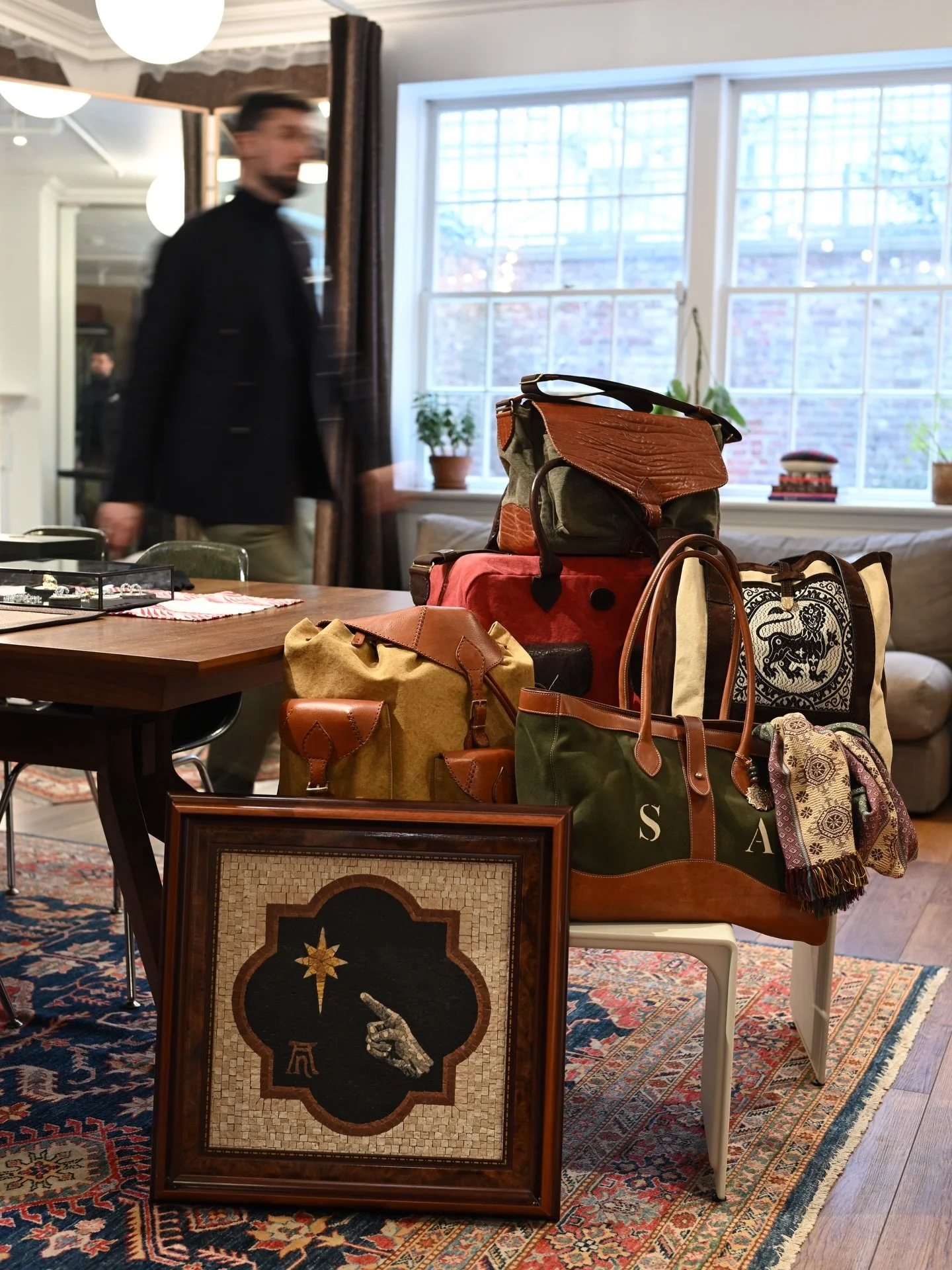 New York Trunk Show
//
Twice a year we have the great pleasure of being hosted by our friends at @thearmourynyc 
//
The opportunity is invaluable to step out of the digital realm and share all the physical nuances of the artisanal heirlooms we create