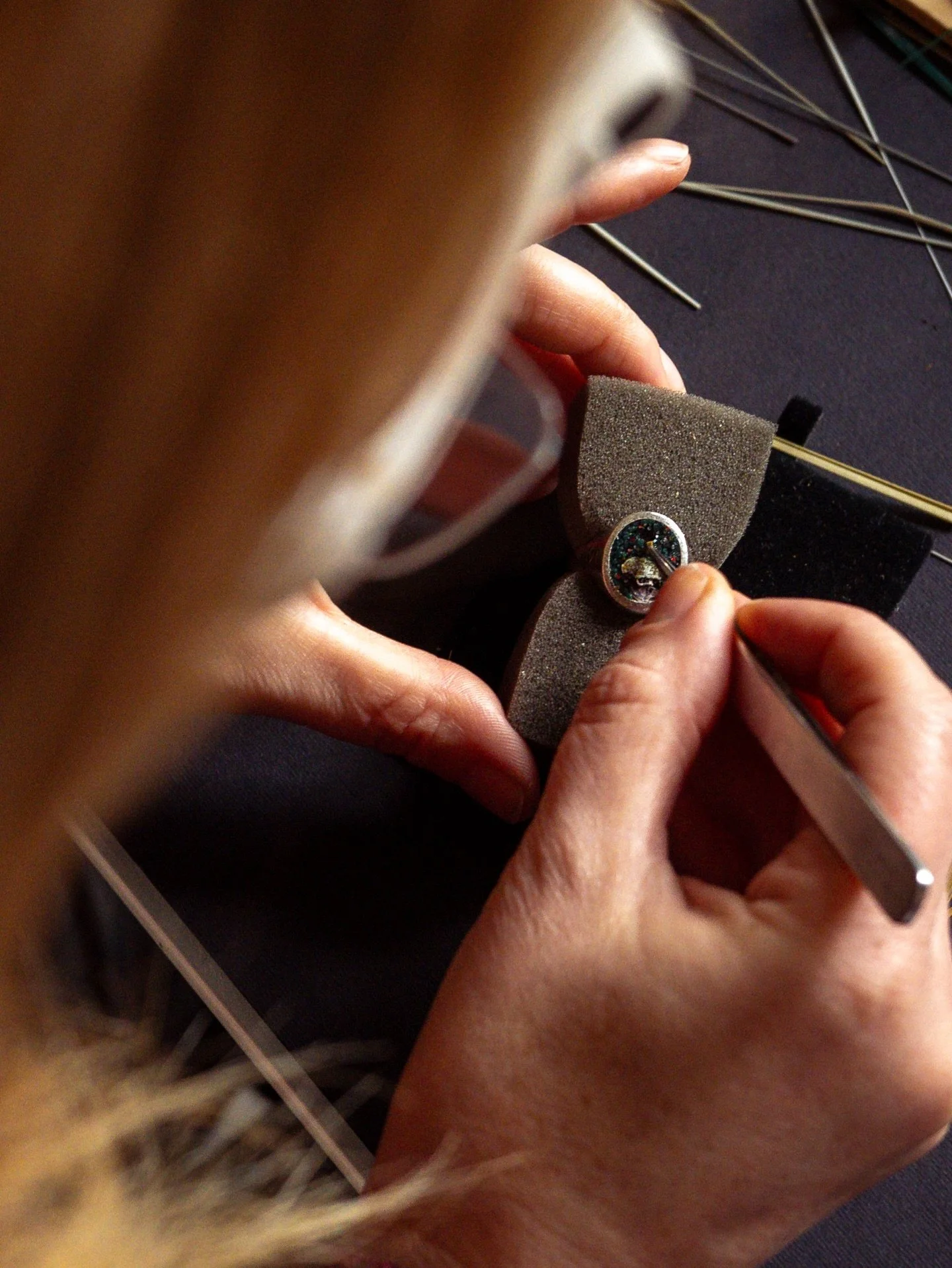 It was the profound poetry of the human touch that inspired me to create L&rsquo;Arte Nascosta. 

I wanted to create a brand that, in a poetic sense, would afford the opportunity to celebrate human relationships: those that move us to express our mos