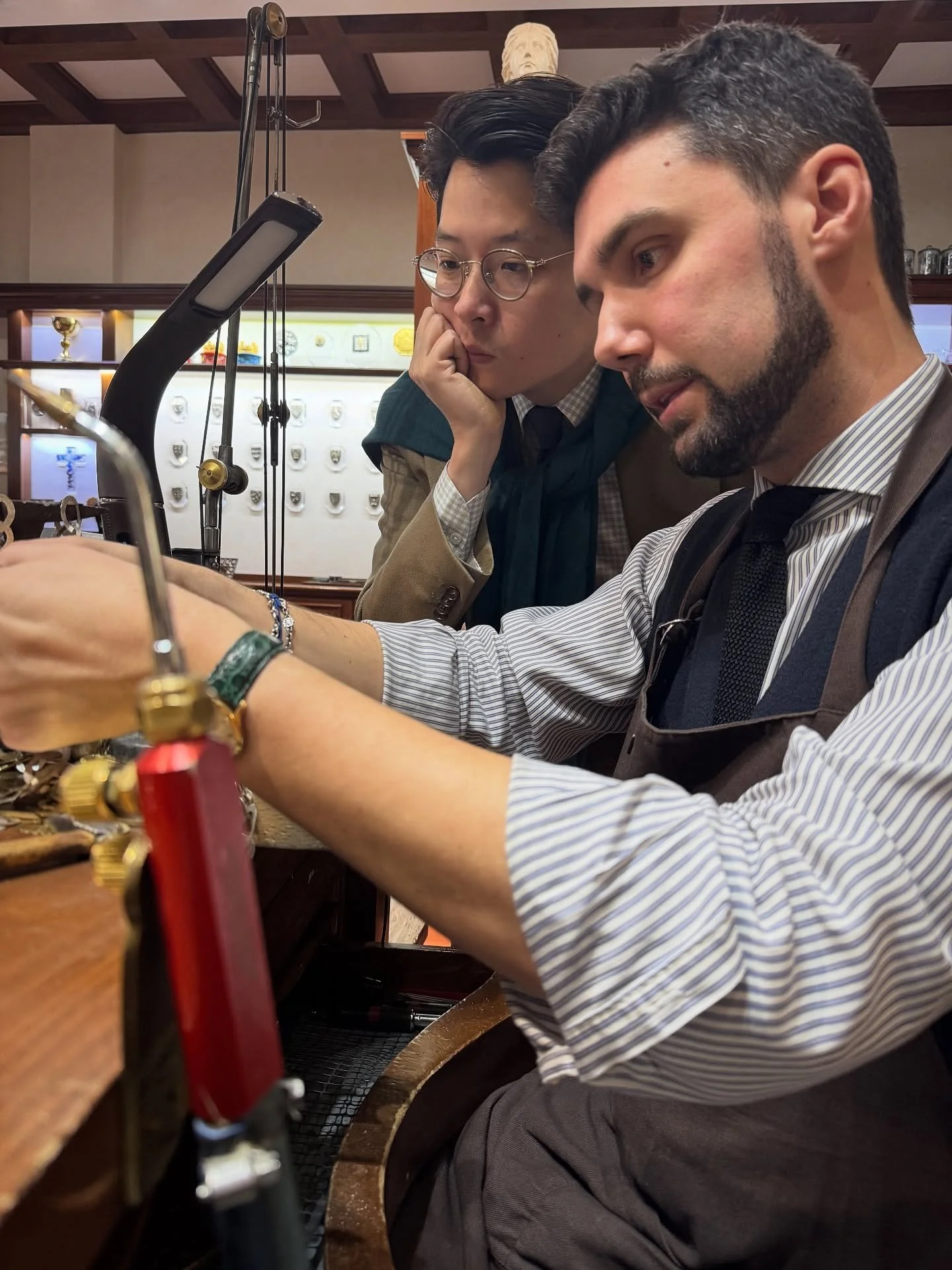 Special thanks to @markchodotcom for traveling all the way to Florence to join us on an immersive visit of a couple of our Artisan Partners&rsquo; workshops, where we recorded some video content that pulls the curtain back on the vibrant world of art