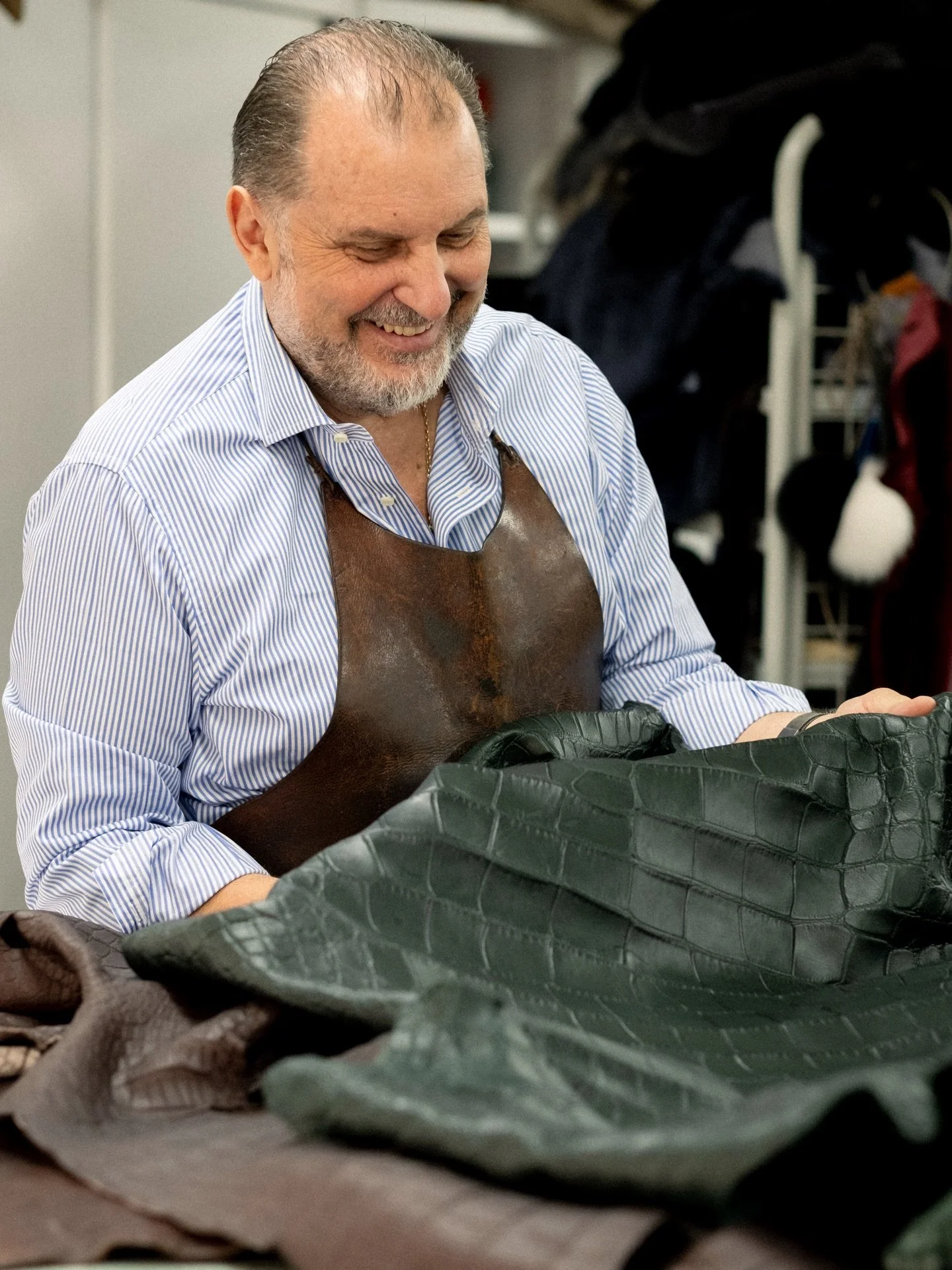 It started as a hobby&hellip;. 
//
Luca Romanelli had been making leather bags and accessories as a hobby. Then a friend asked him to create a small run of hand-sewn leather shotgun sleeves for an upcoming trade show. 
//
The sleeves sold out before 