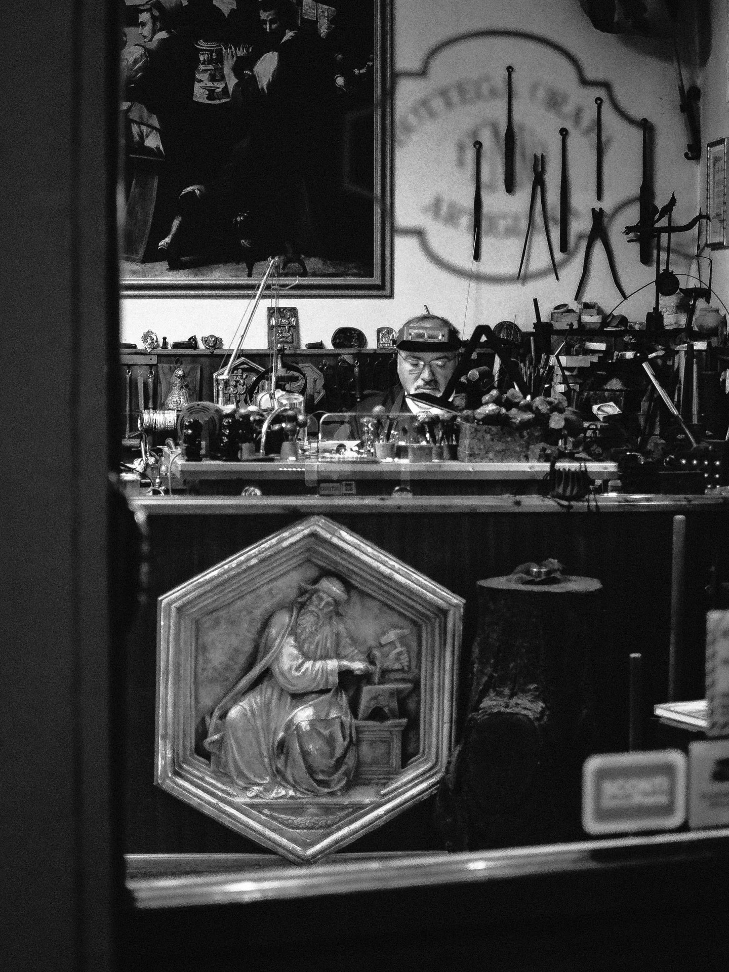 That&rsquo;s exactly how I remember meeting Paolo for the first time. 
//
It was October of 2012; I was on my way to class and stumbled upon his shop. Intrigued by the sight of an artisan sitting at his workbench crafting some of the most beautiful p
