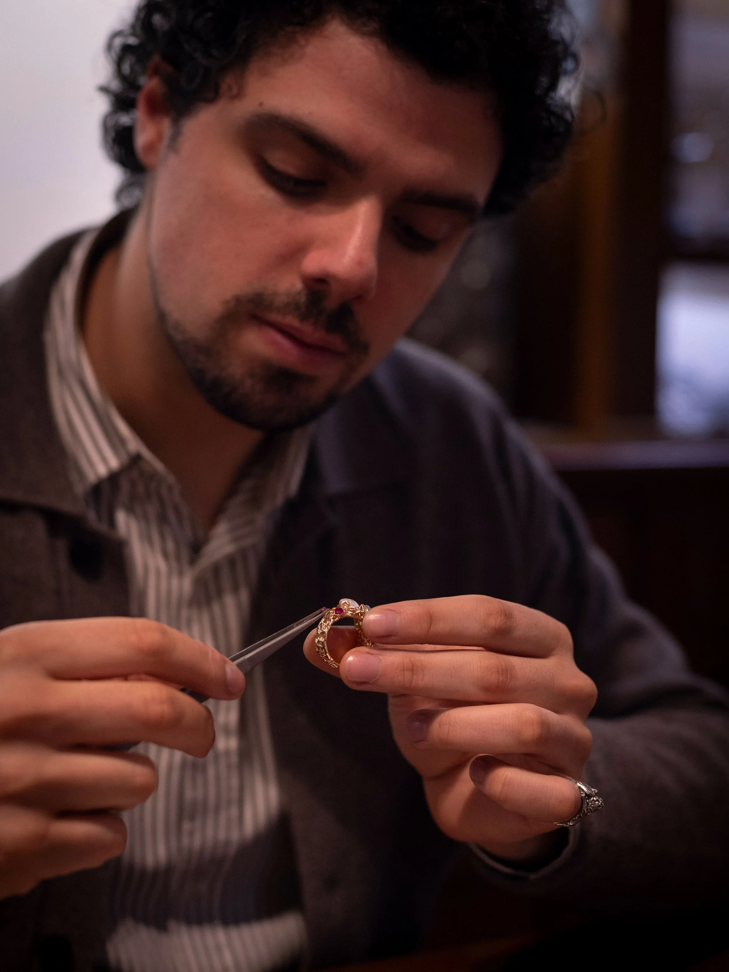 When I began working with Paolo Penko, his older son, Alessandro (who has since become a fundamental pillar of support for L&rsquo;Arte Nascosta), had just begun working, and his younger son, Riccardo, was still in school. 
//
Now, a few years onward