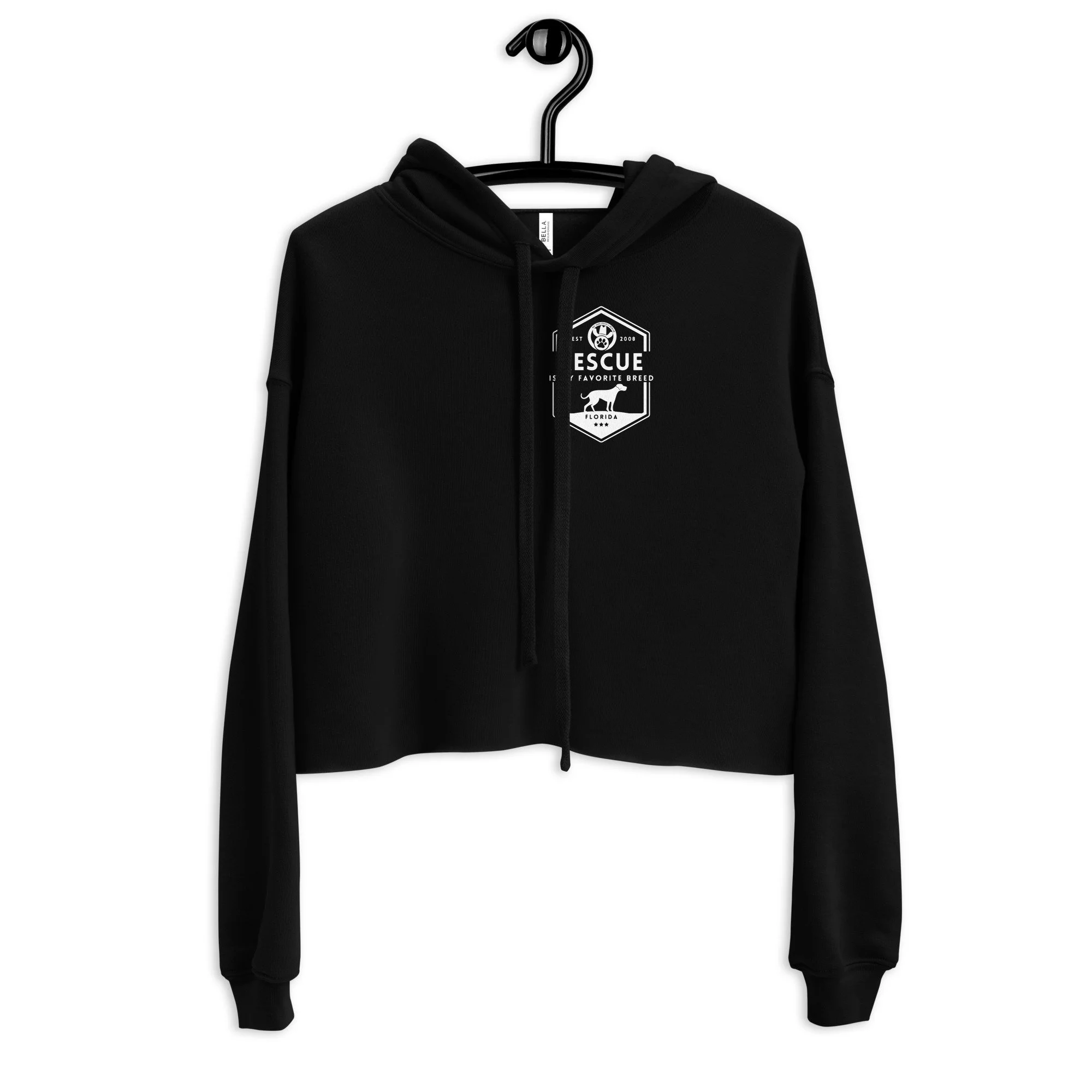 Big Dog Ranch Rescue Cropped Hoodie