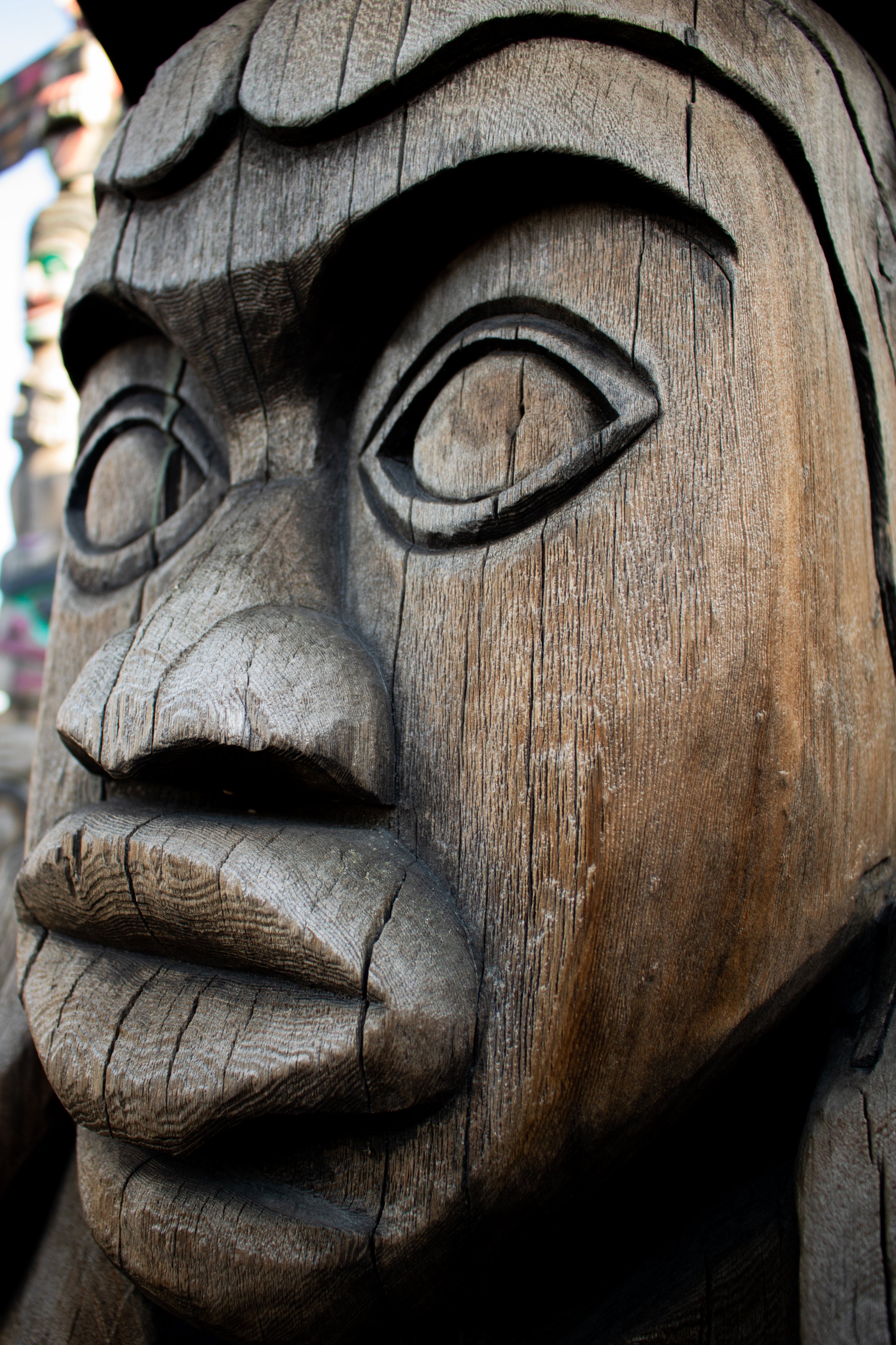 Totem in Duncan