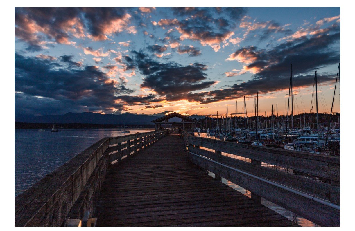 Comox Marina - Card