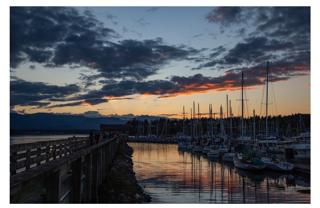 Comox Marina - Card