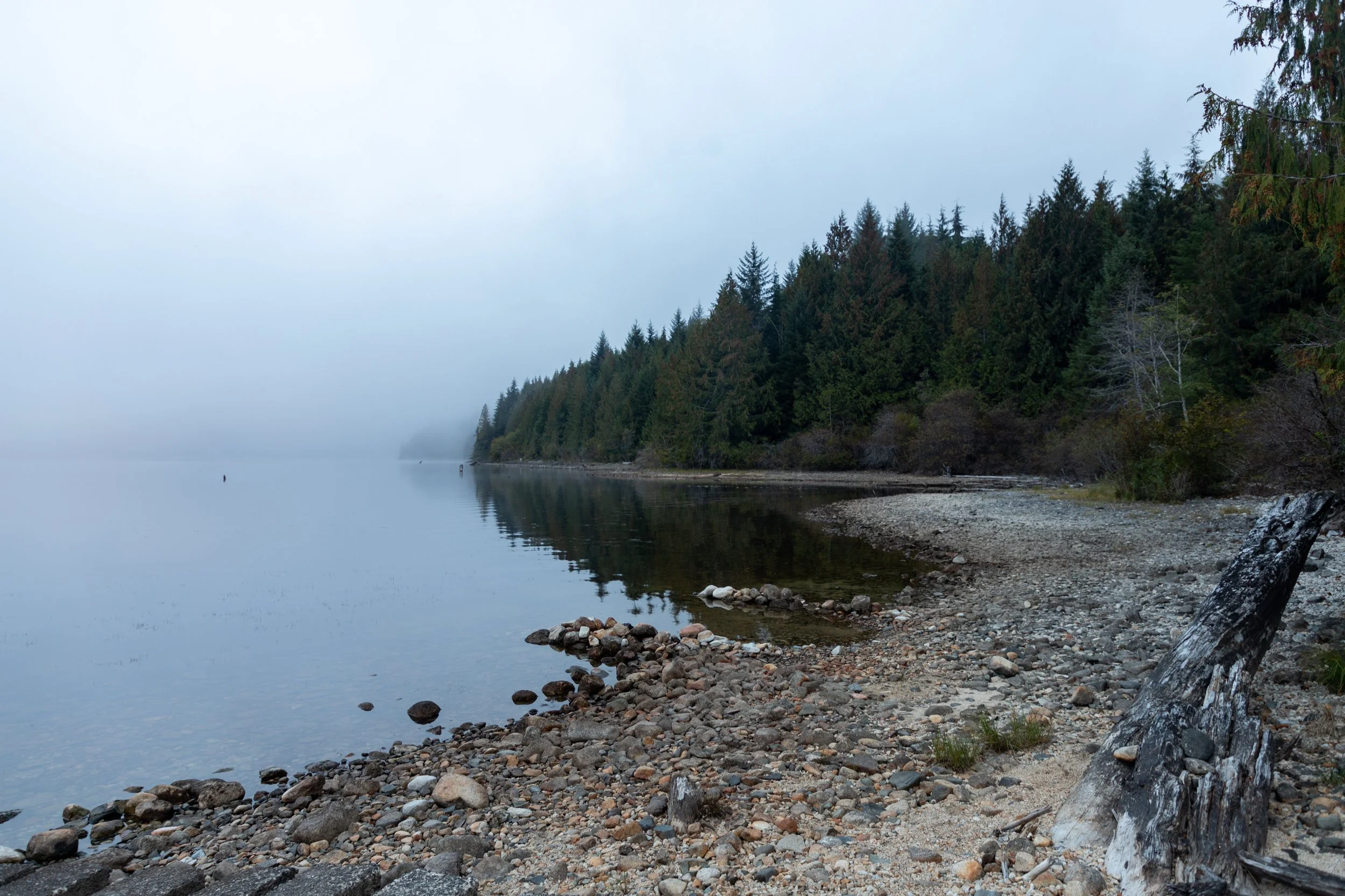 Bonanza Lake, Vancouver Island, British Columbia, Canada