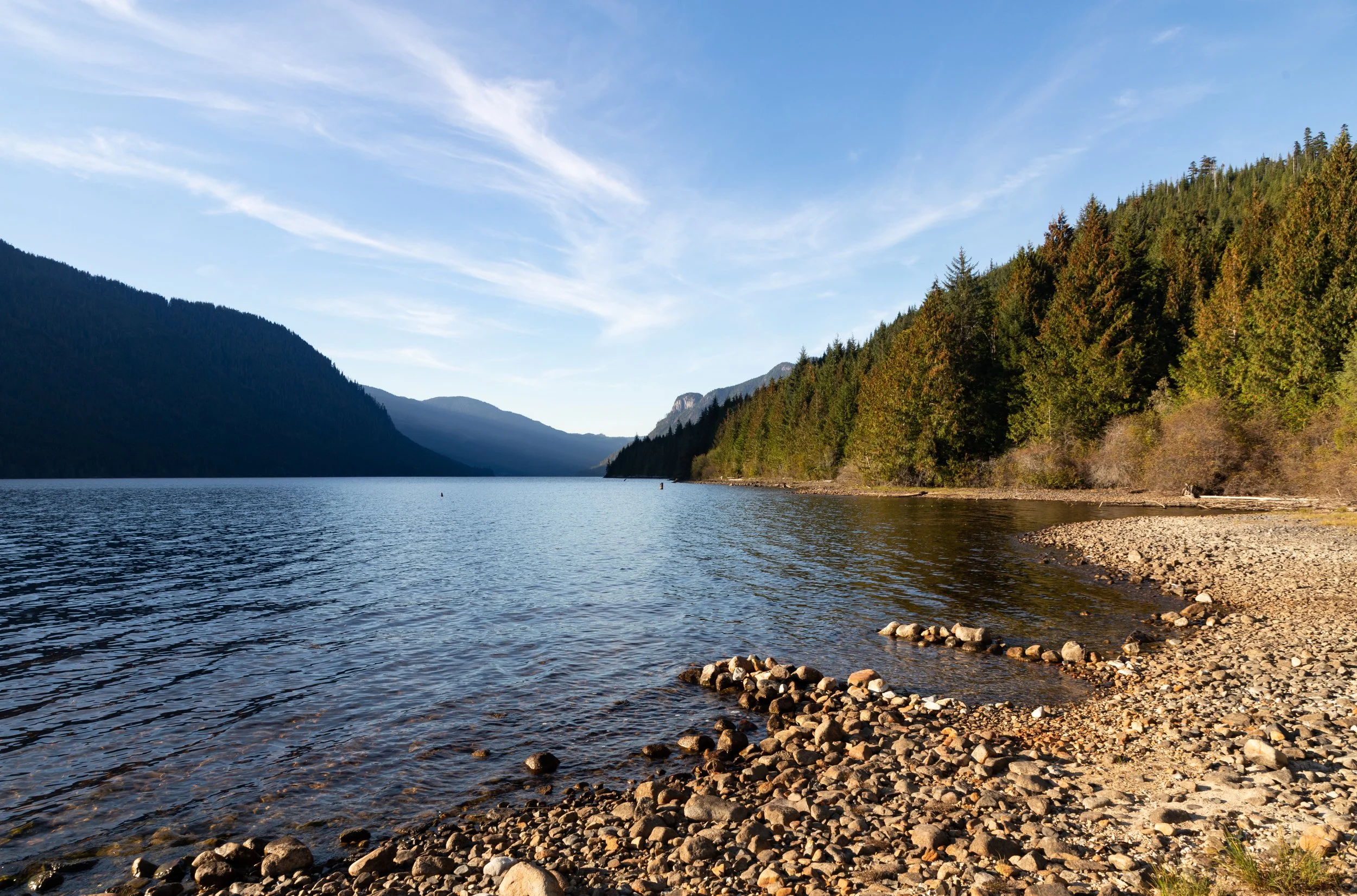 Bonanza Lake, Vancouver Island, British Columbia, Canada