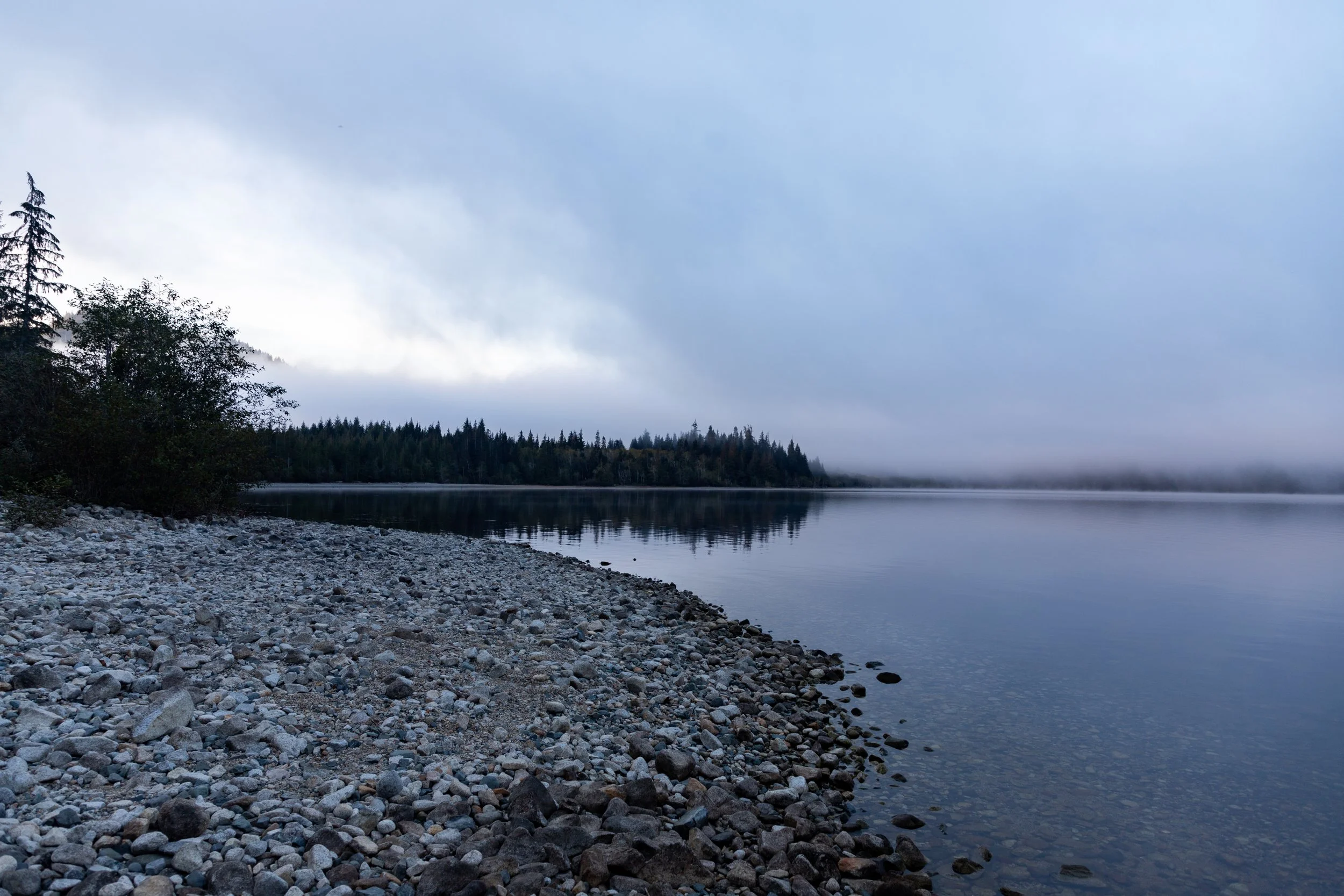 Bonanza Lake, Vancouver Island, British Columbia, Canada