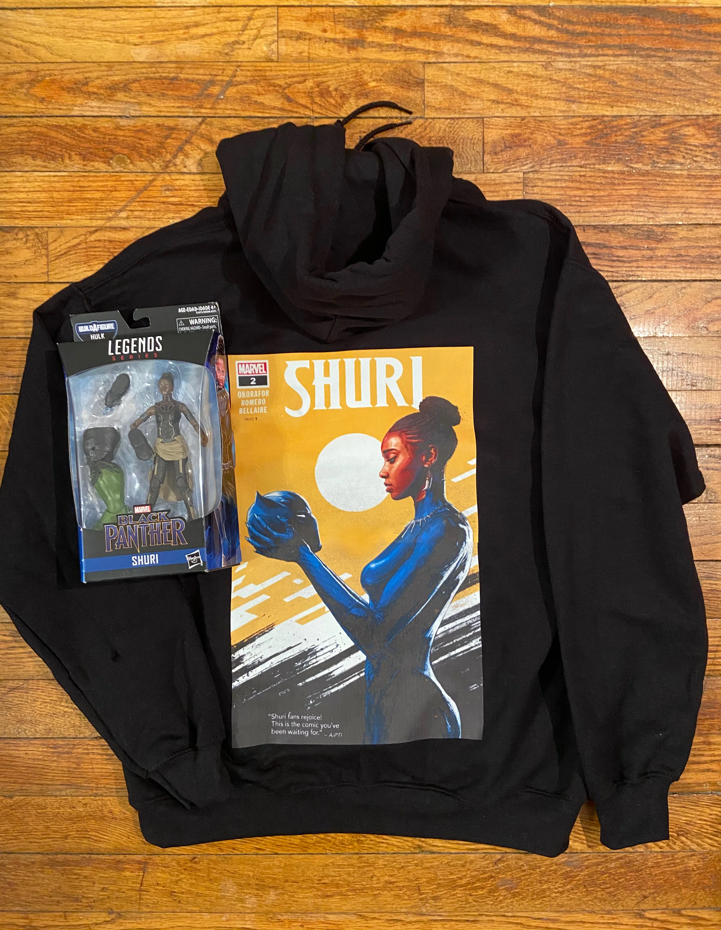 Black Panther Shuri (2018) #2 - AKIO’s PT 1 EDITION Black Pullover