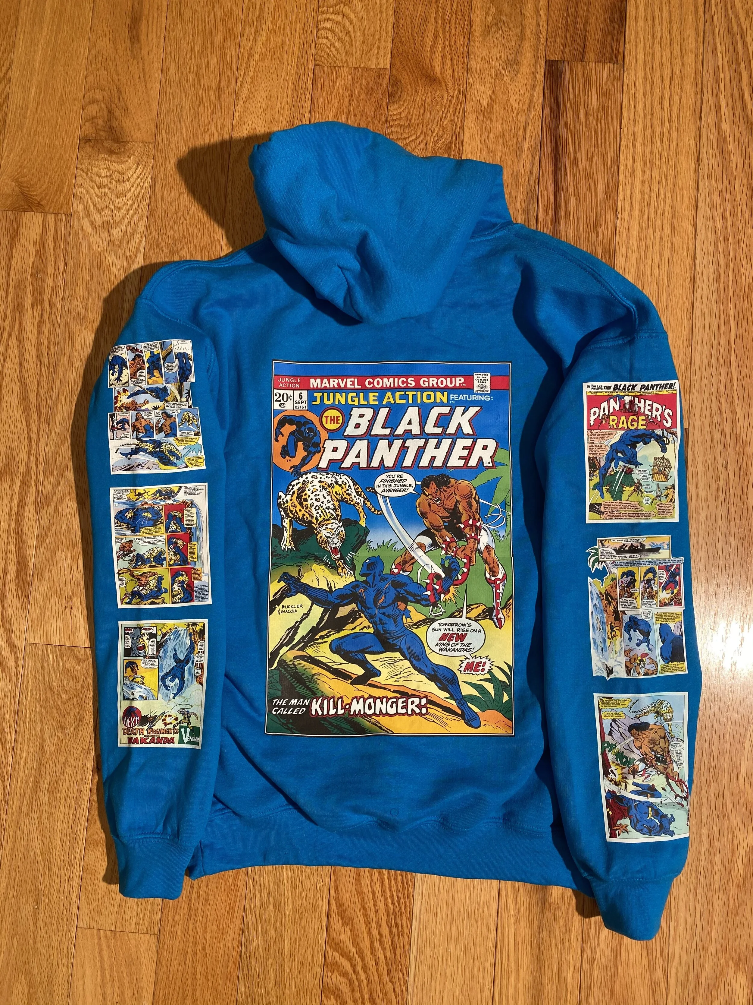 Black Panther Jungle Action ISSUE #6 - AKIO'S PT 2 EDITION SAPPHIRE Pullover