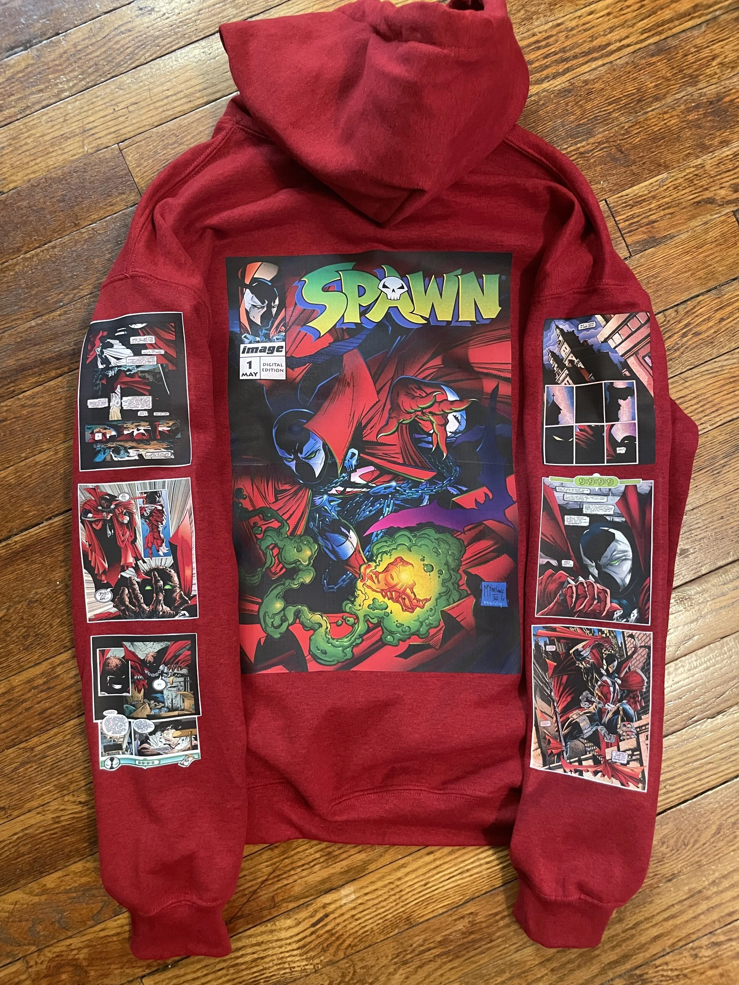 Spawn Hoodie – Akio’s Glorious Heroes Anniversary Edition 💎