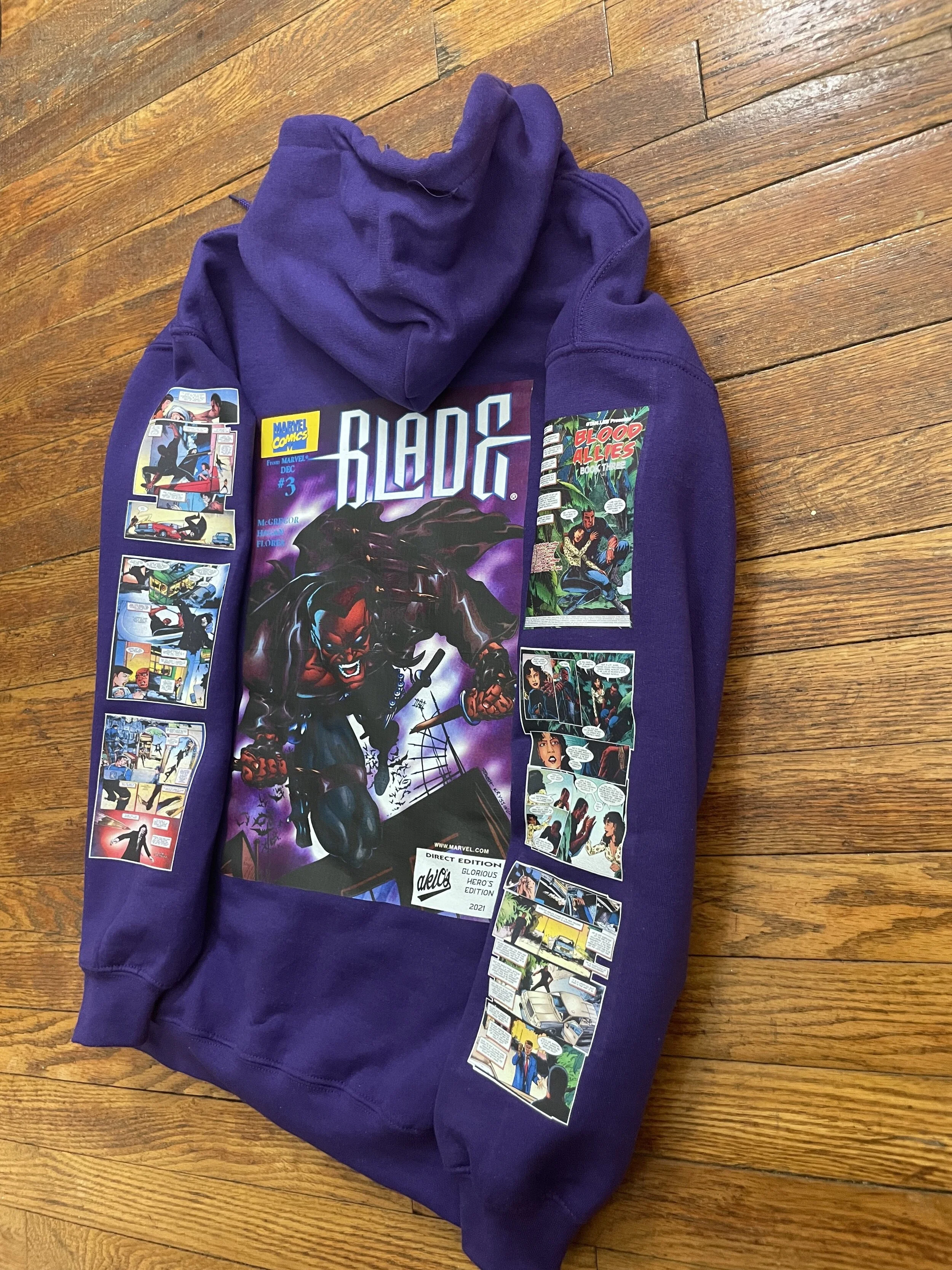 BLADE #3 1998 - AKIO'S EDITION PURPLE HOODIE