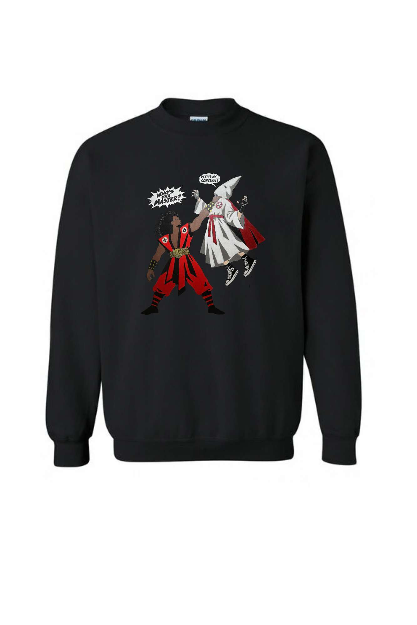 WHO’S THE MASTER? Art Crewneck