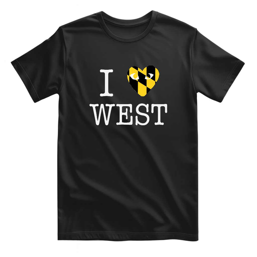 I ❤️ WEST Baltimore Tee