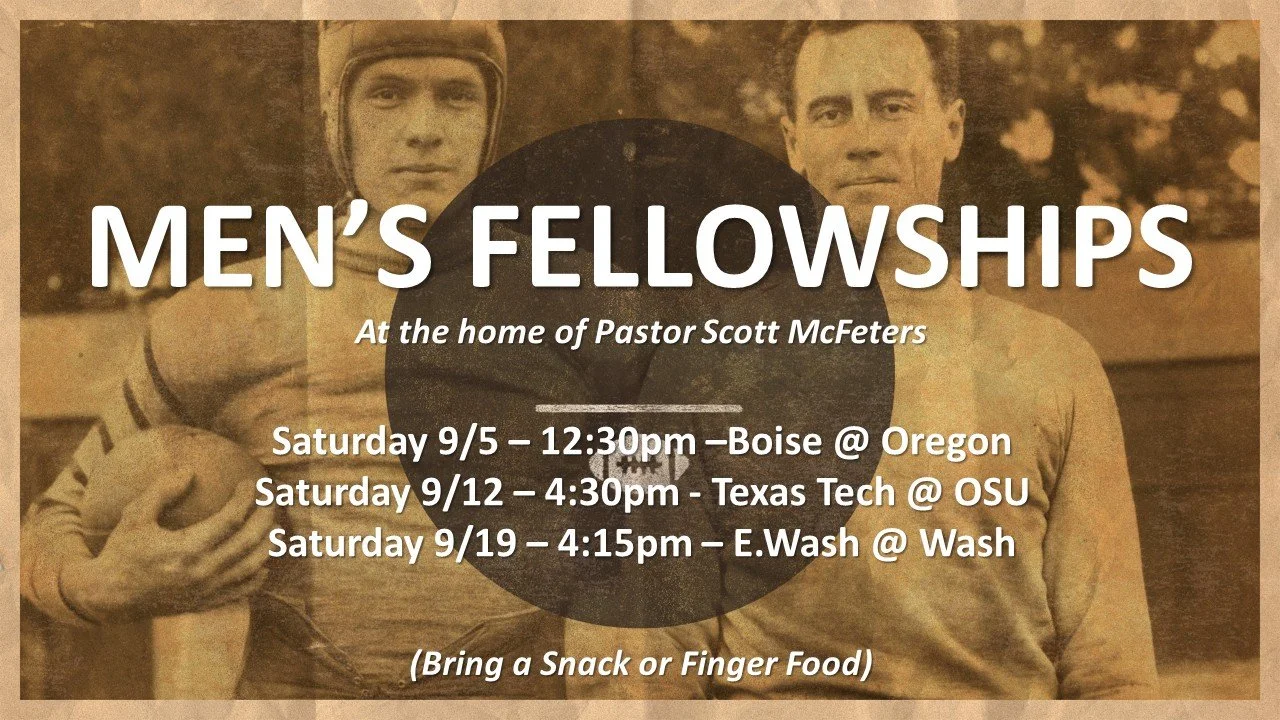 Men’s Fellowships