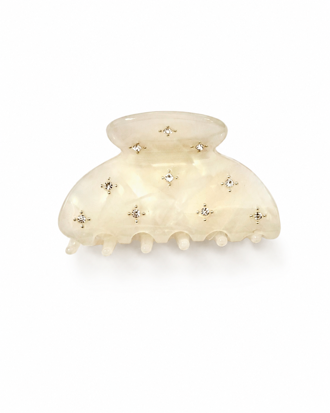 Pearl & Stud Mini Clip