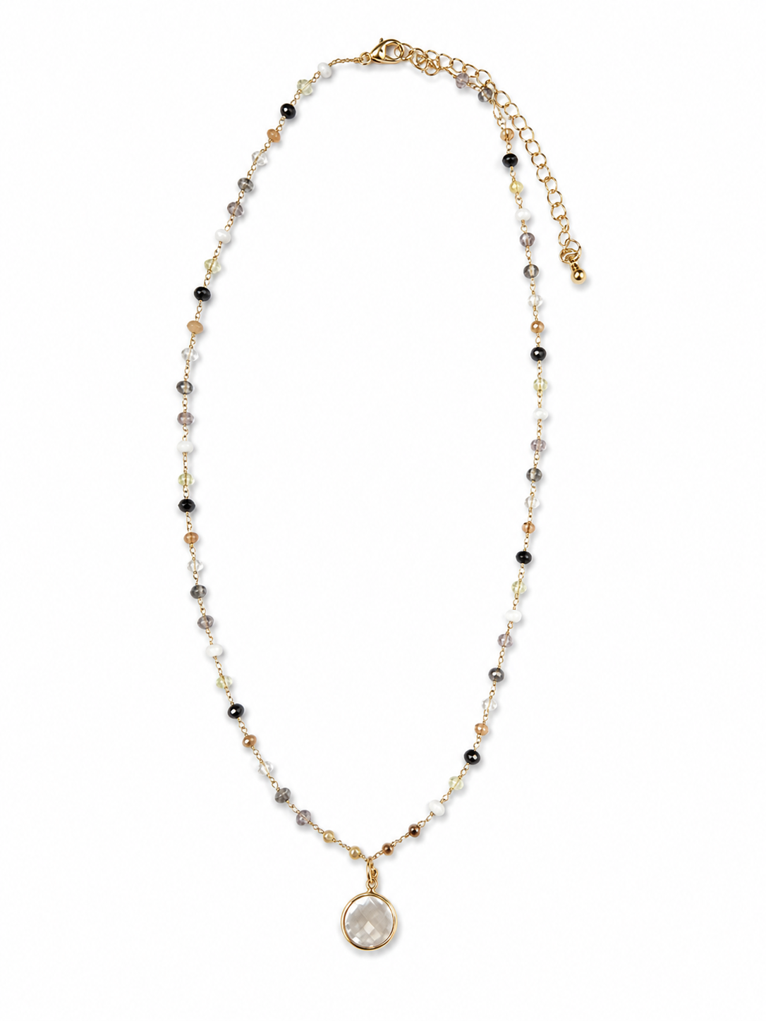 Beaded Pearl Necklace