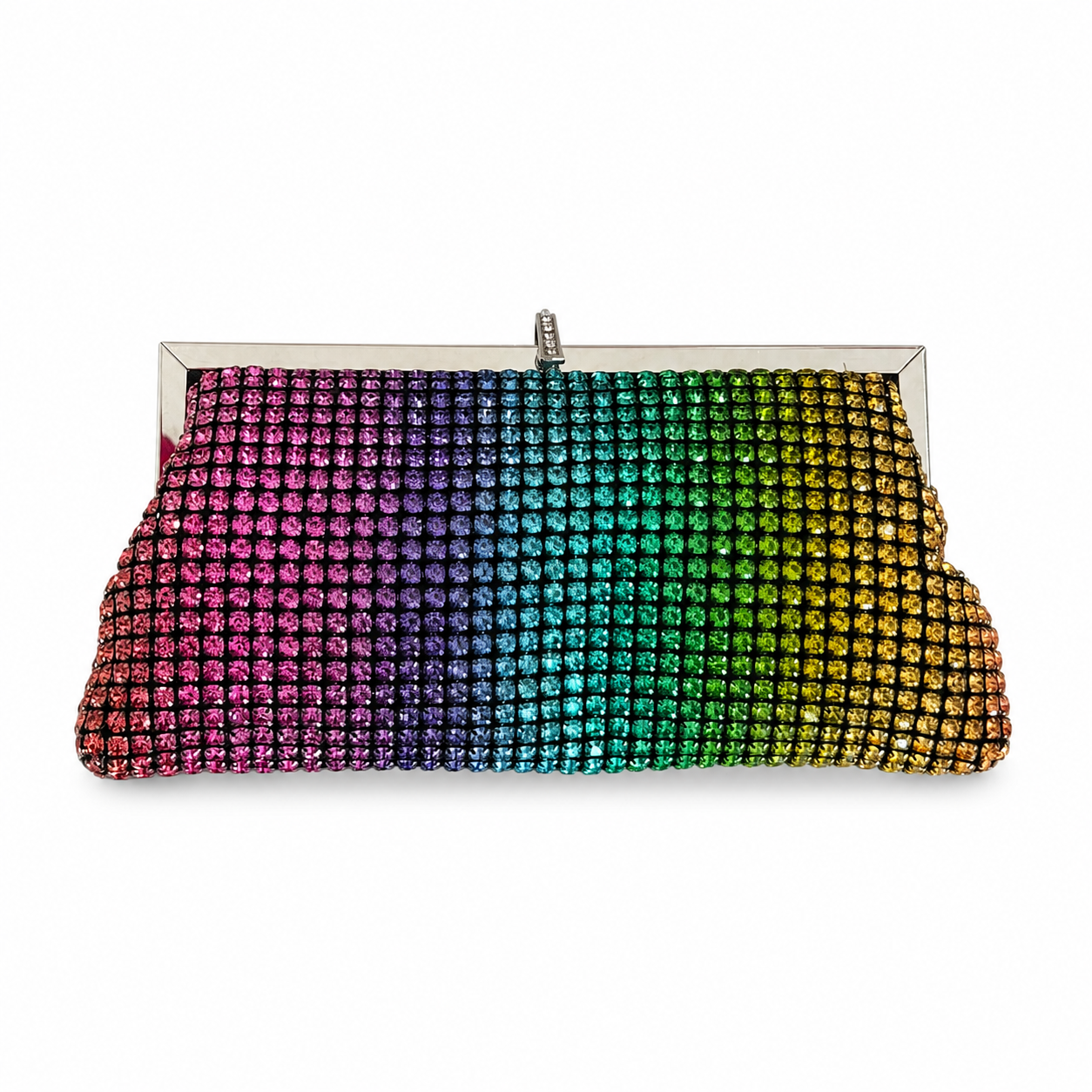 Rainbow Sequin Clutch
