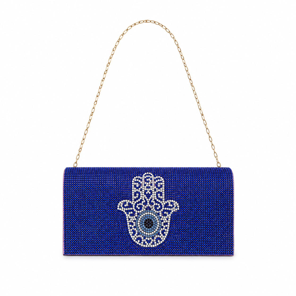 Evil Eye Crystal Clutch