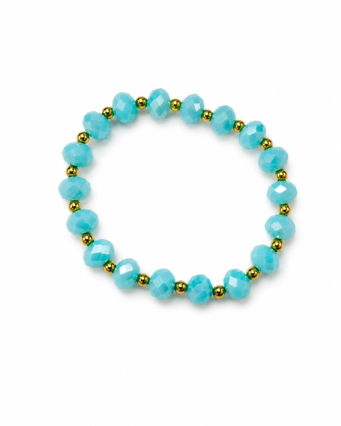 Blue Bead Bracelet