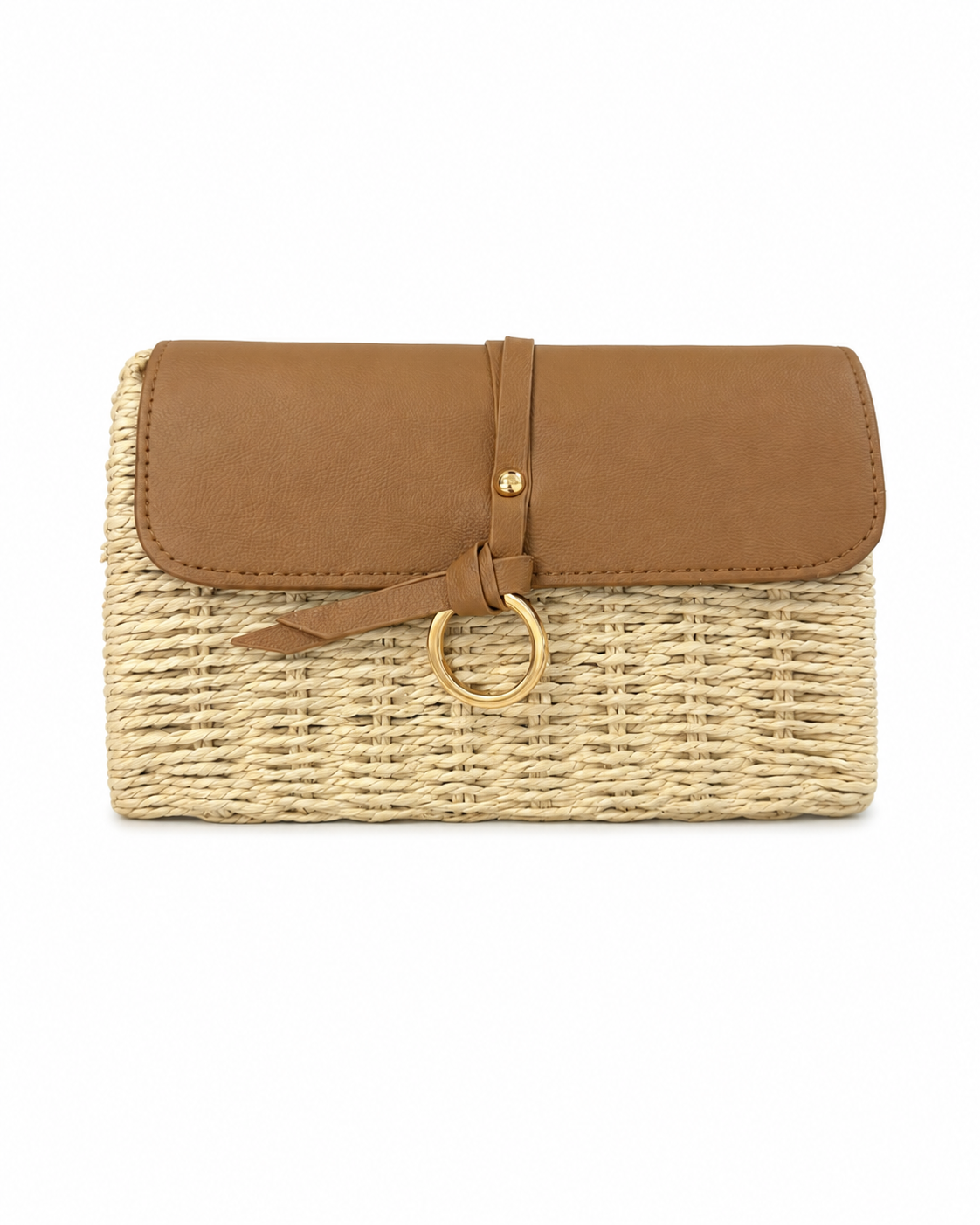 Mini Straw Bag (with strap)