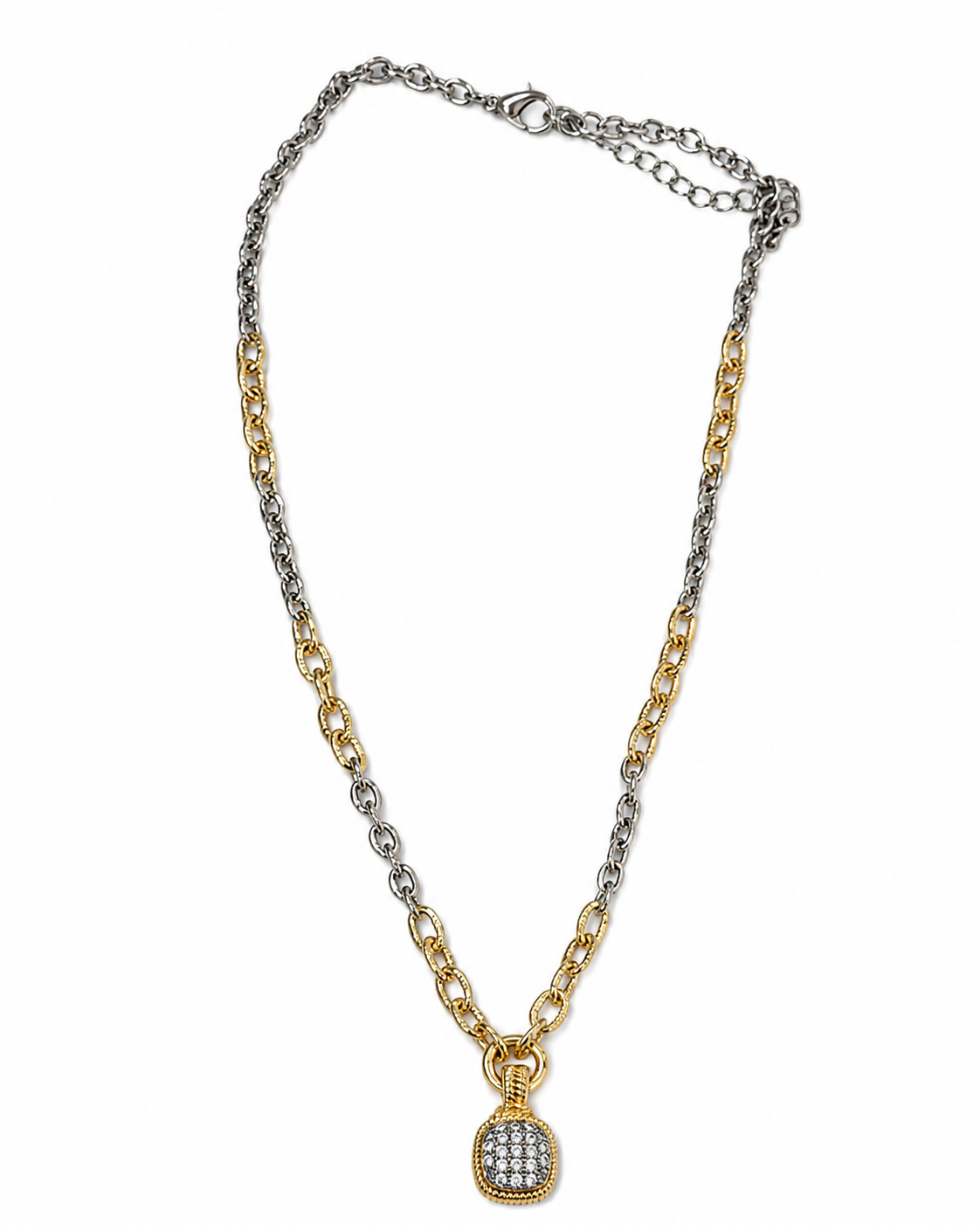 Two Tone Chain Necklace